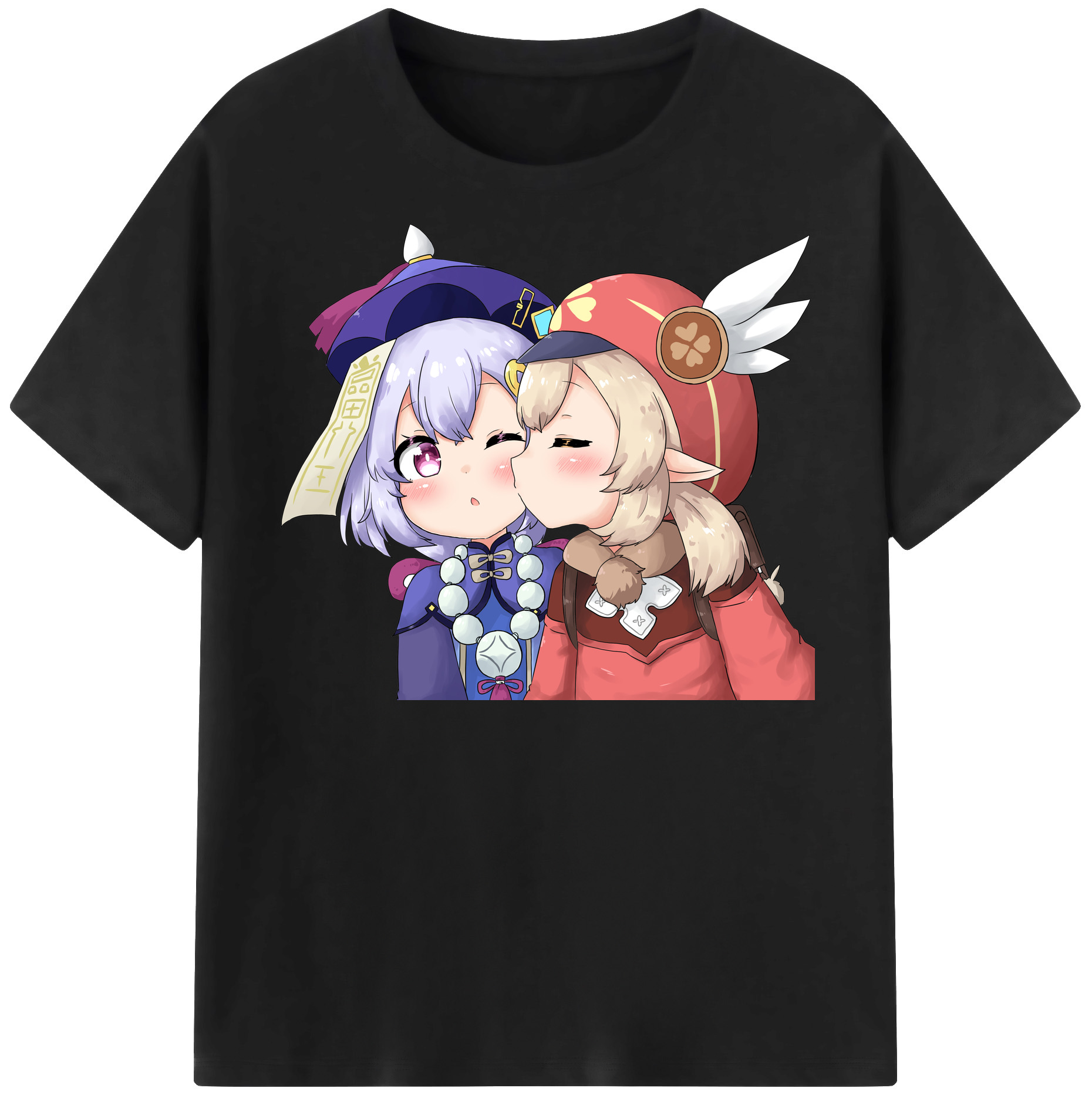 げんし神 七七 なな  genshin Nana 綿100％半袖Tシャツ（フロントプリント）