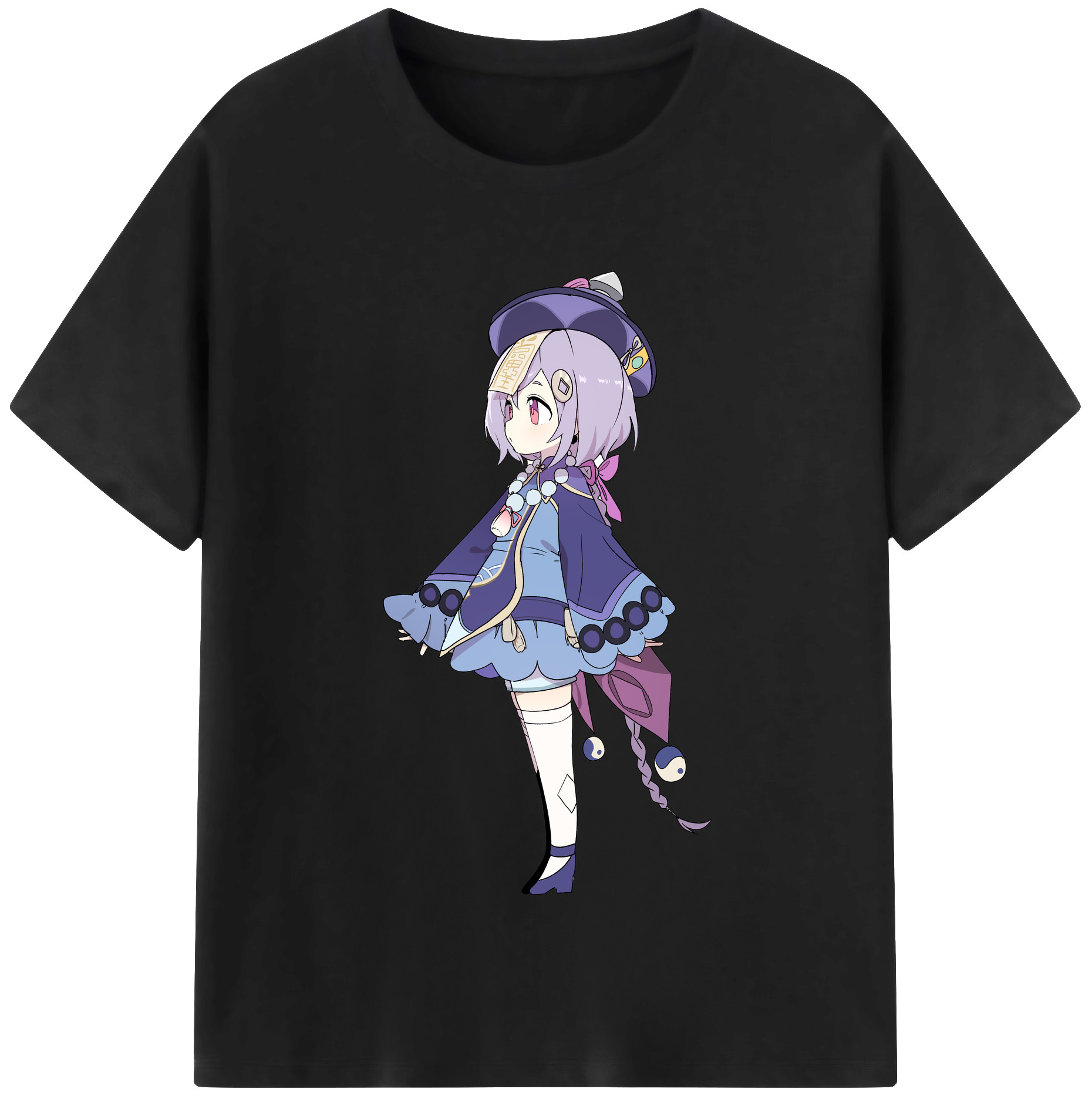 げんし神 七七 なな  genshin Nana 綿100％半袖Tシャツ（フロントプリント）