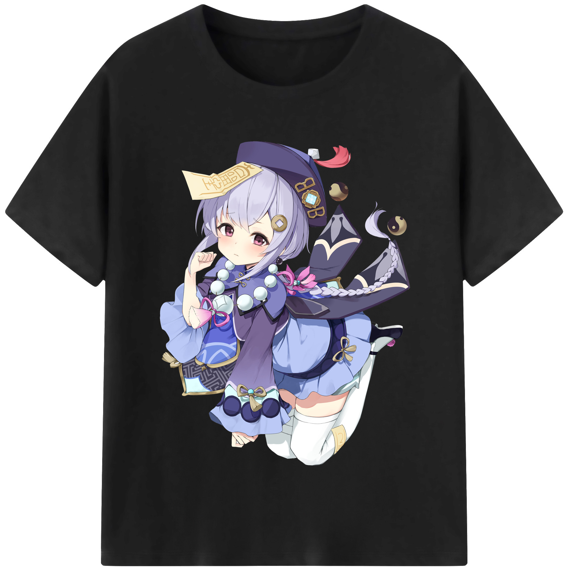 げんし神 七七 なな  genshin Nana 綿100％半袖Tシャツ（フロントプリント）