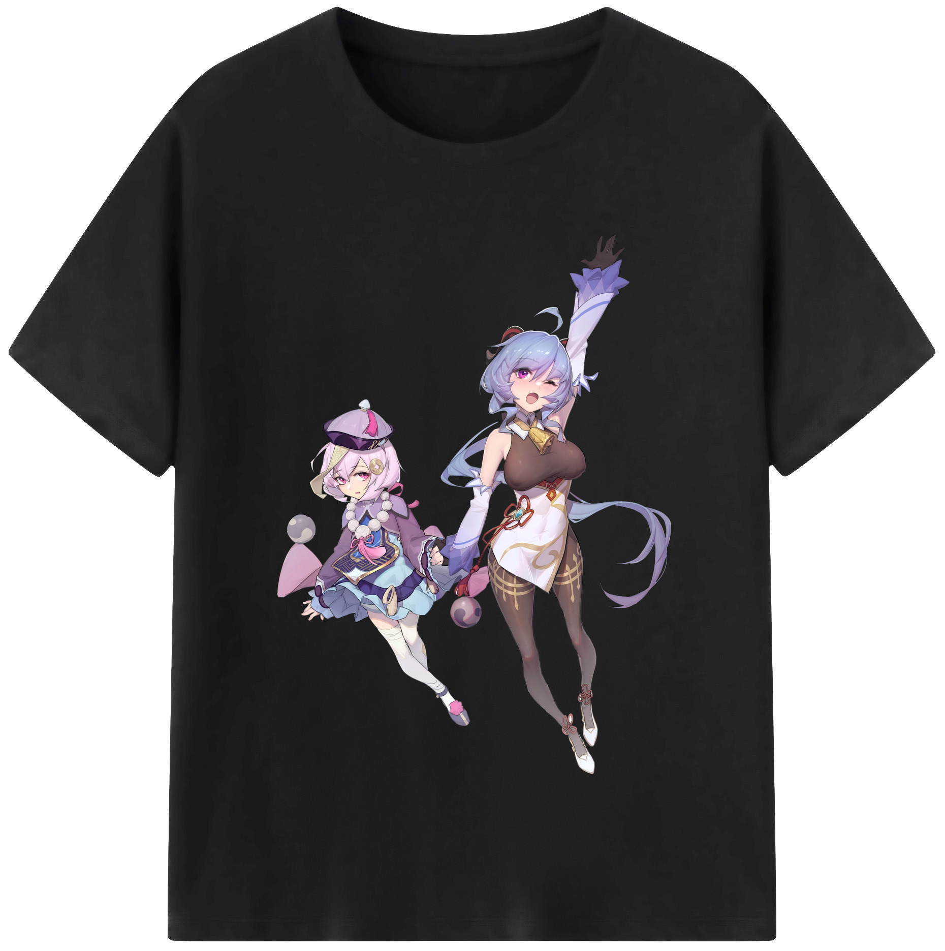 げんし神 七七 なな  genshin Nana 綿100％半袖Tシャツ（フロントプリント）