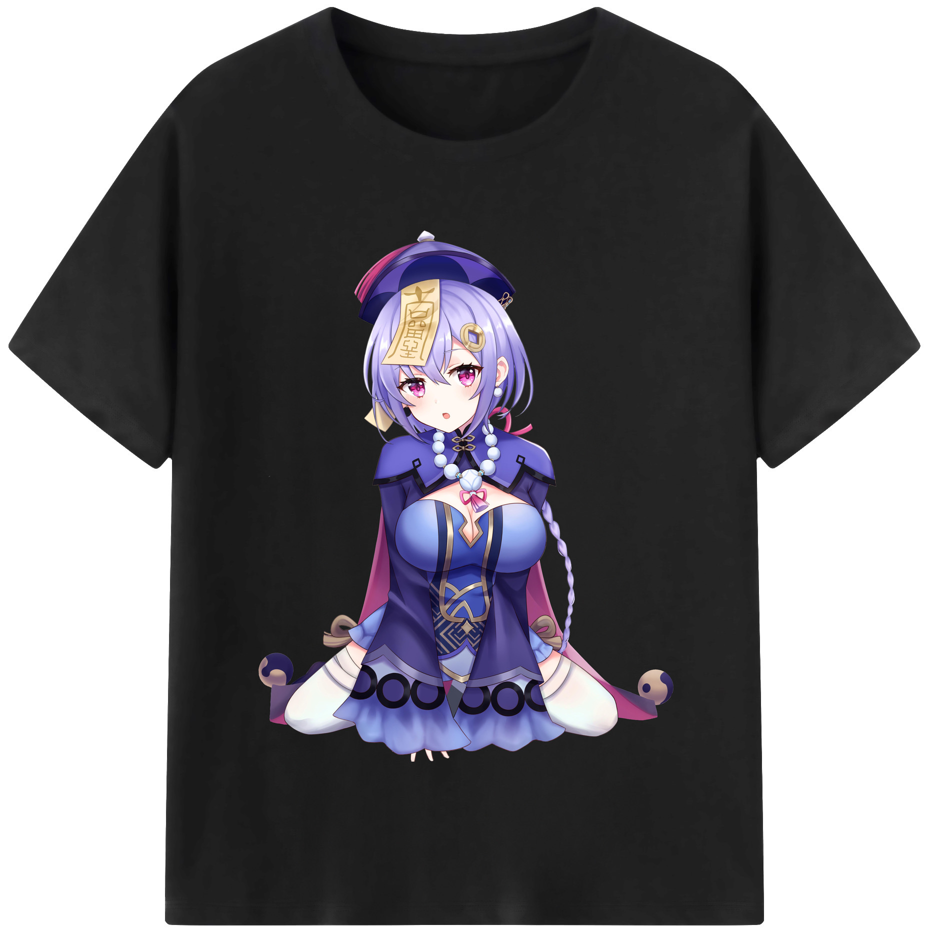 げんし神 七七 なな  genshin Nana 綿100％半袖Tシャツ（フロントプリント）