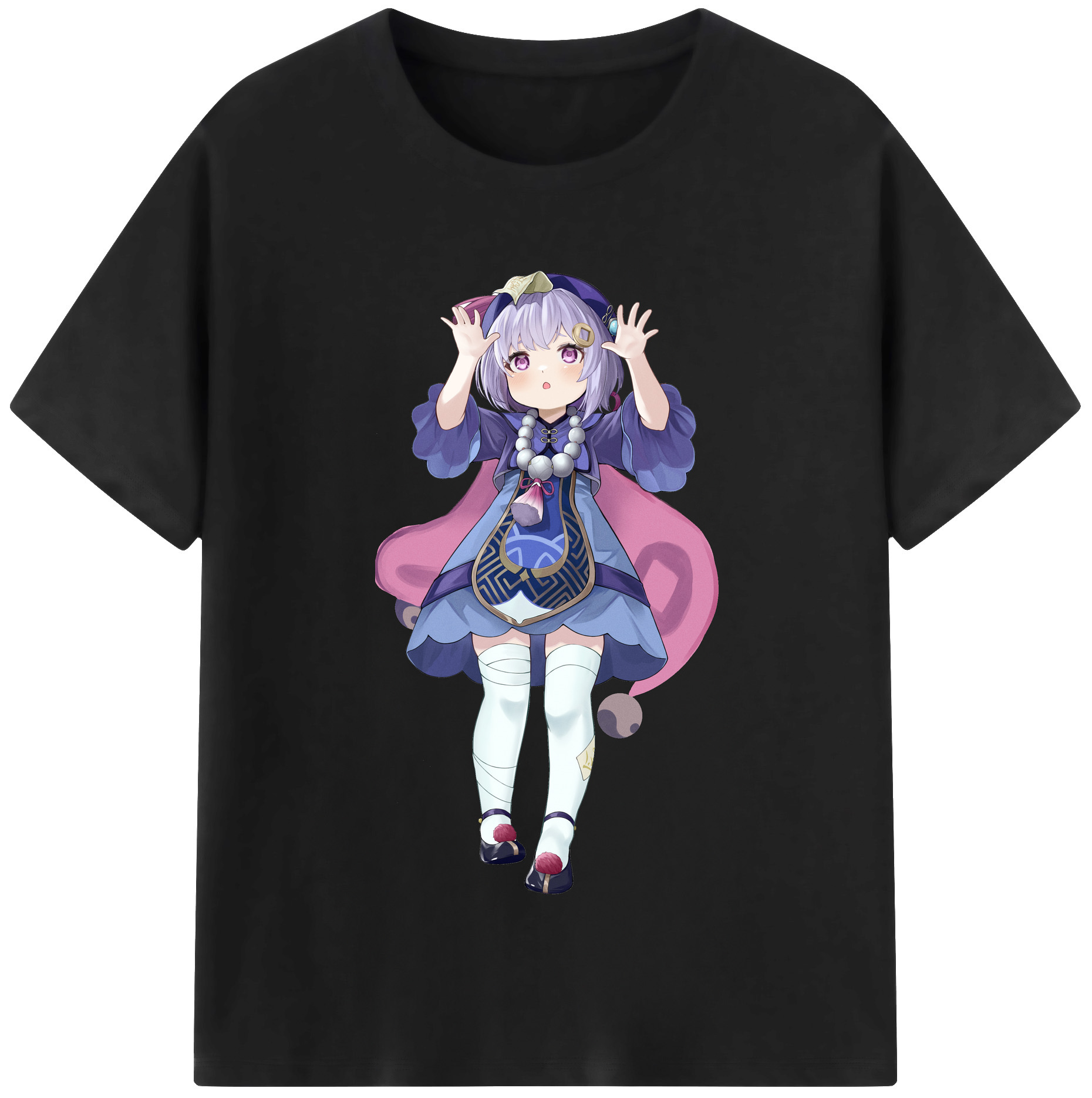 げんし神 七七 なな  genshin Nana 綿100％半袖Tシャツ（フロントプリント）