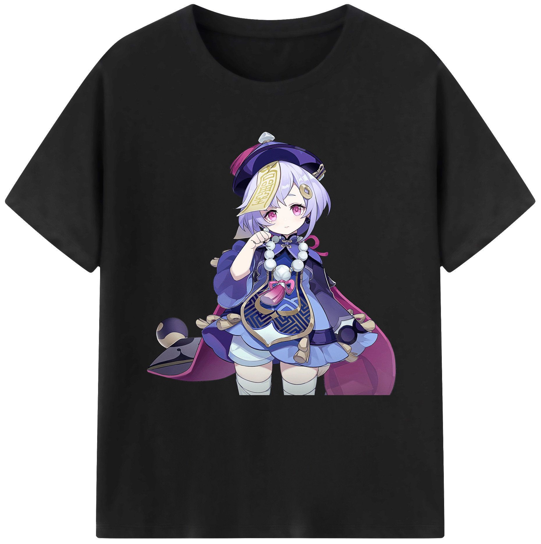 げんし神 七七 なな  genshin Nana 綿100％半袖Tシャツ（フロントプリント）