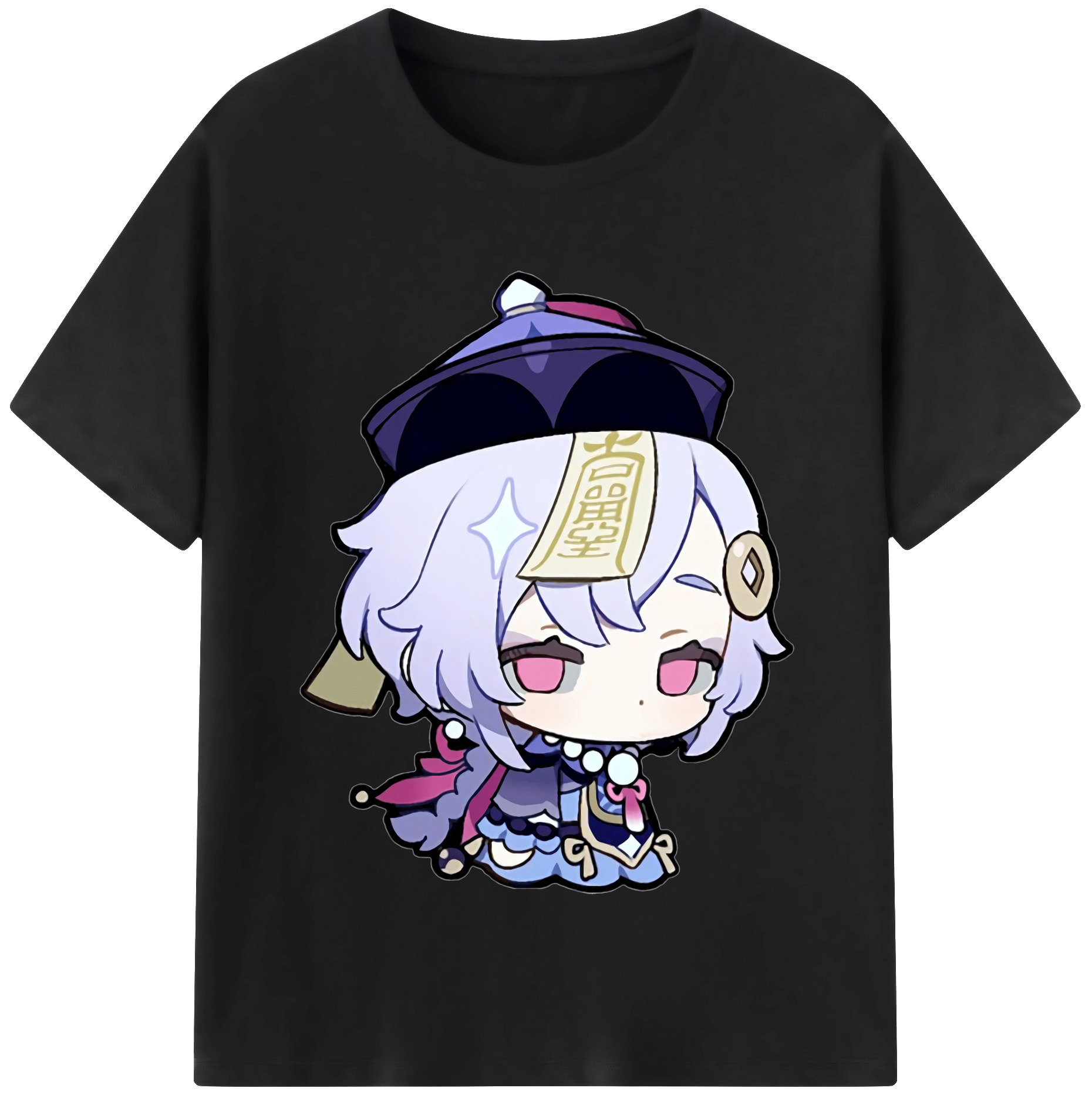 げんし神 七七 なな  genshin Nana 綿100％半袖Tシャツ（フロントプリント）
