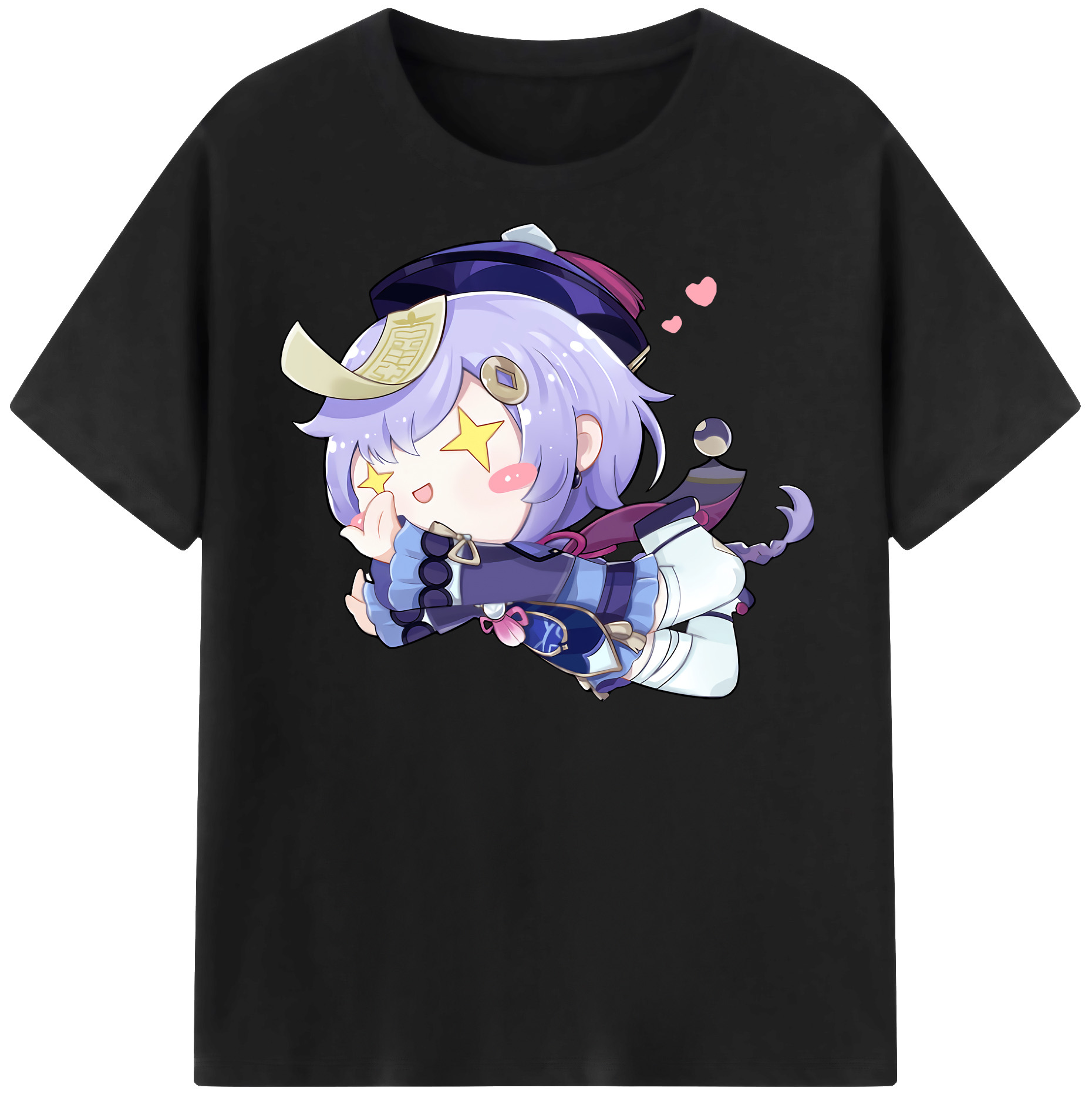 げんし神 七七 なな  genshin Nana 綿100％半袖Tシャツ（フロントプリント）