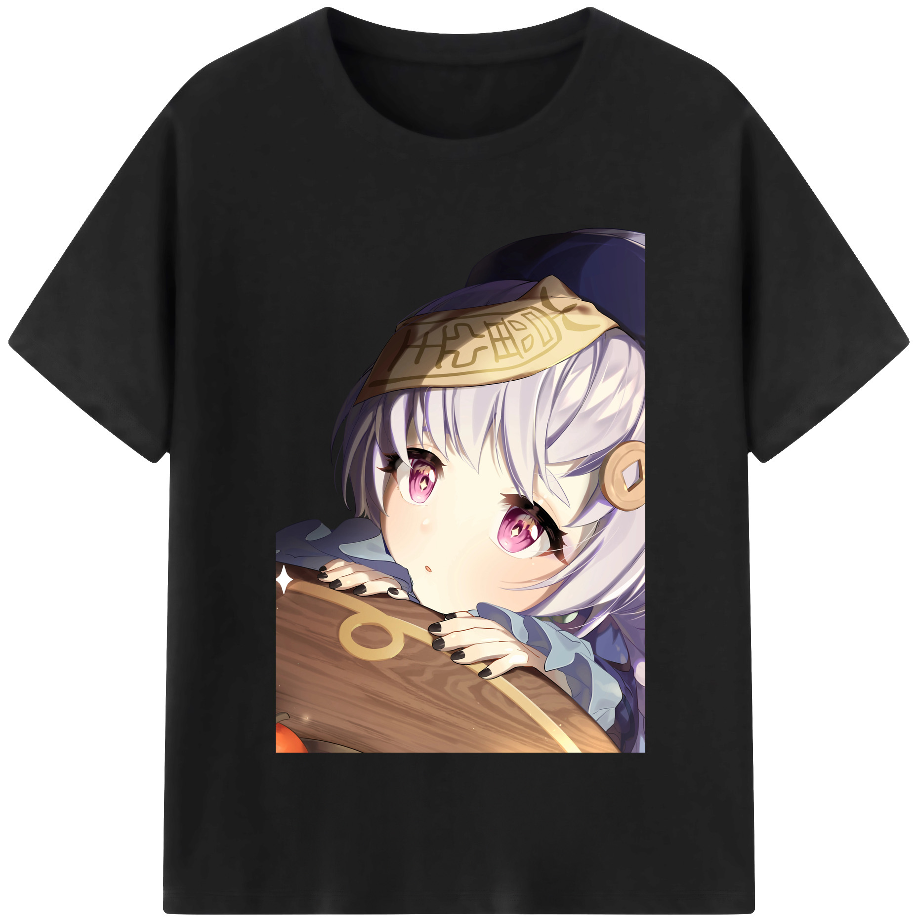 げんし神 七七 なな  genshin Nana 綿100％半袖Tシャツ（フロントプリント）