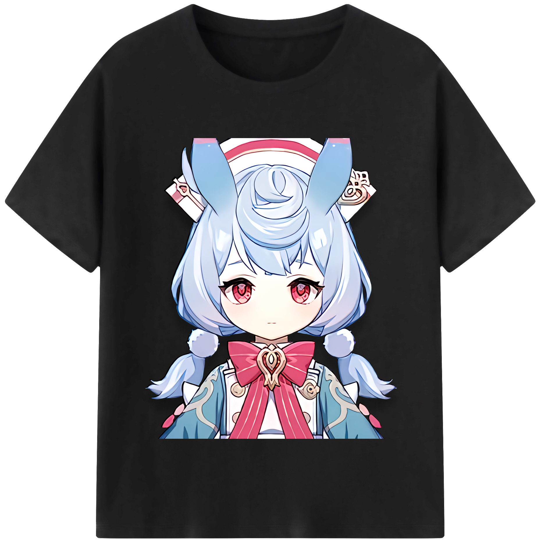 げんし神 シゲウィン genshin Shigewin 綿100％半袖Tシャツ（フロントプリント）