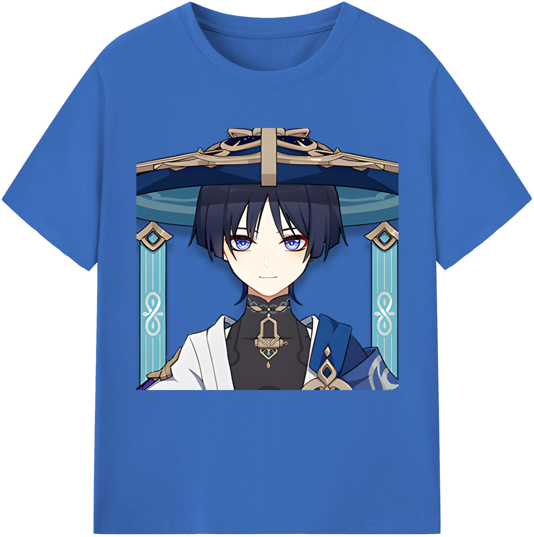 げんし神 さんペい genshin Sanpei 綿100％半袖Tシャツ（フロントプリント）
