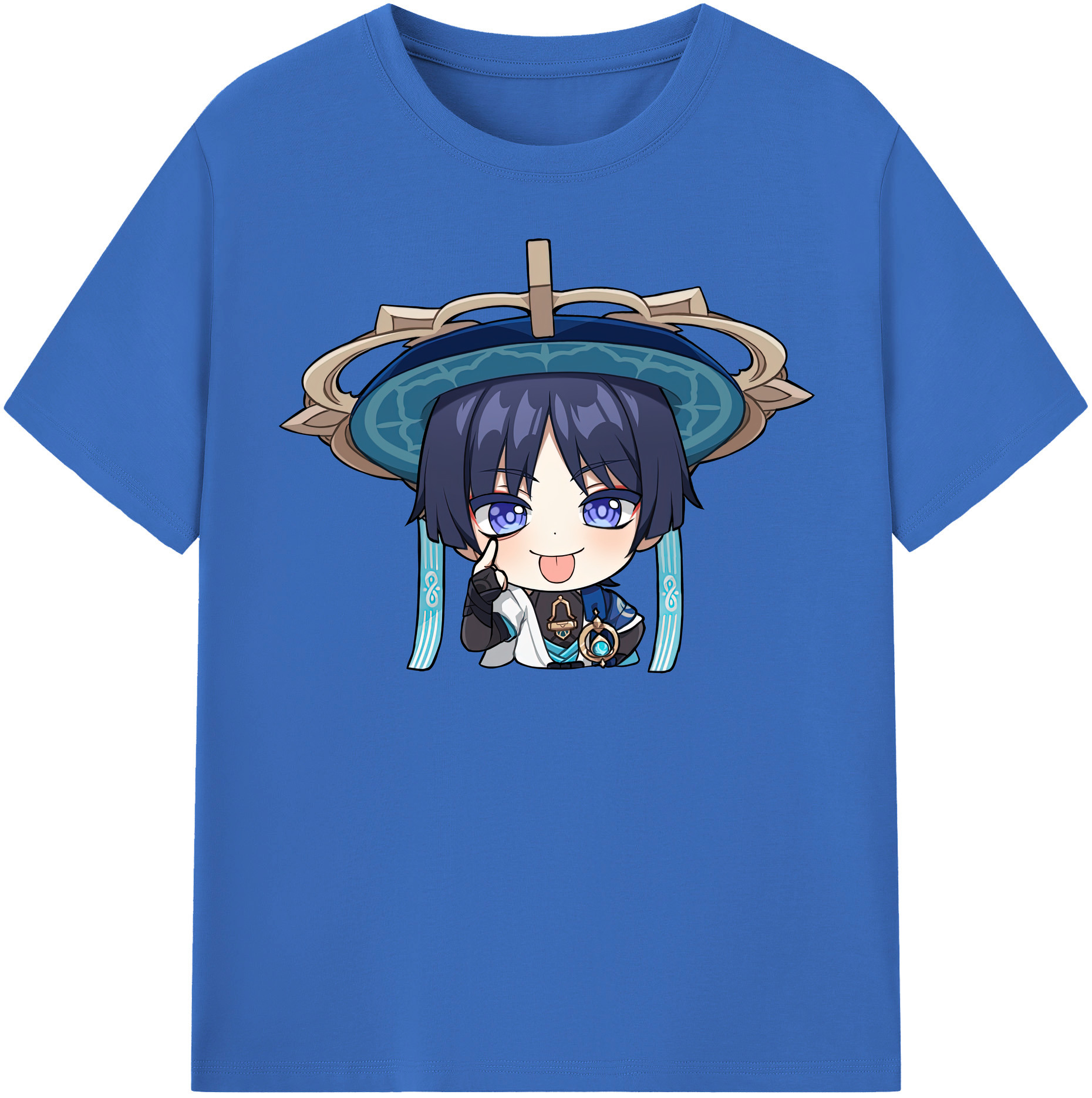 げんし神 さんペい genshin Sanpei 綿100％半袖Tシャツ（フロントプリント）