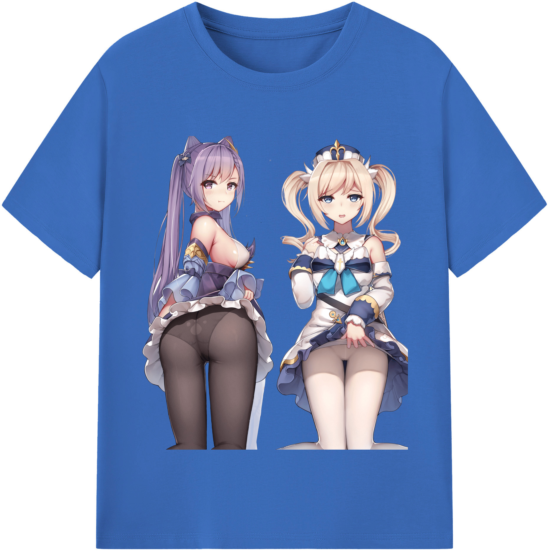 げんし神 刻晴 こくせい genshin Kokusei 綿100％半袖Tシャツ（フロントプリント）