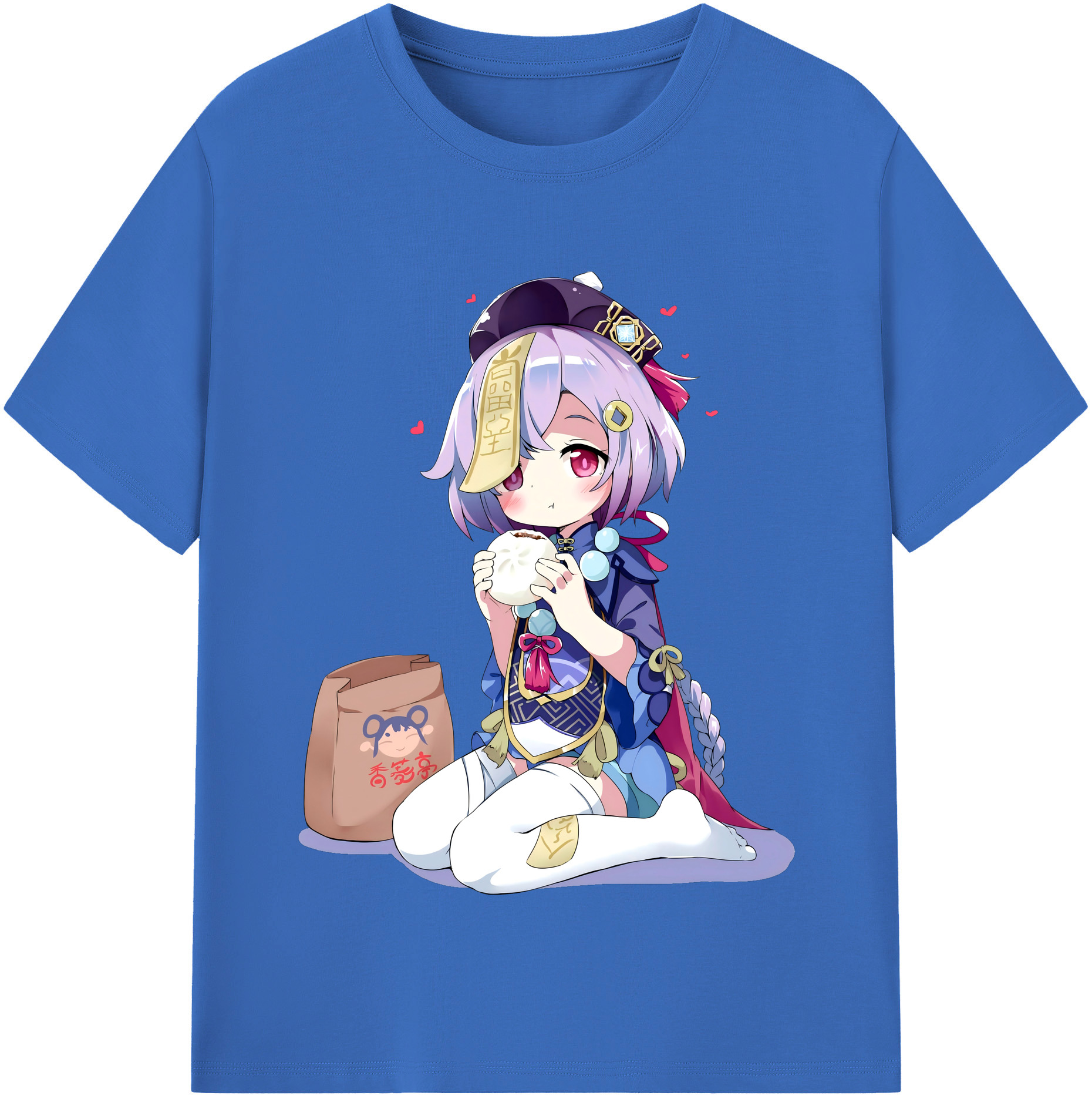 げんし神 七七 なな  genshin Nana 綿100％半袖Tシャツ（フロントプリント）