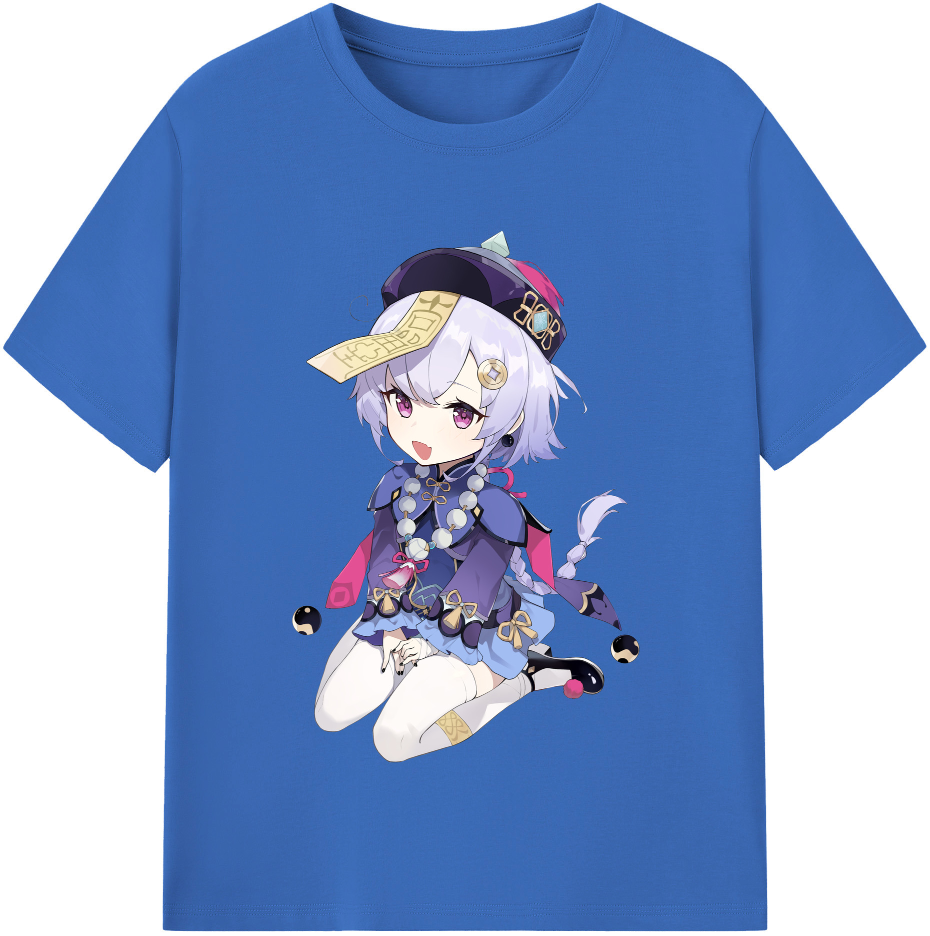 げんし神 七七 なな  genshin Nana 綿100％半袖Tシャツ（フロントプリント）