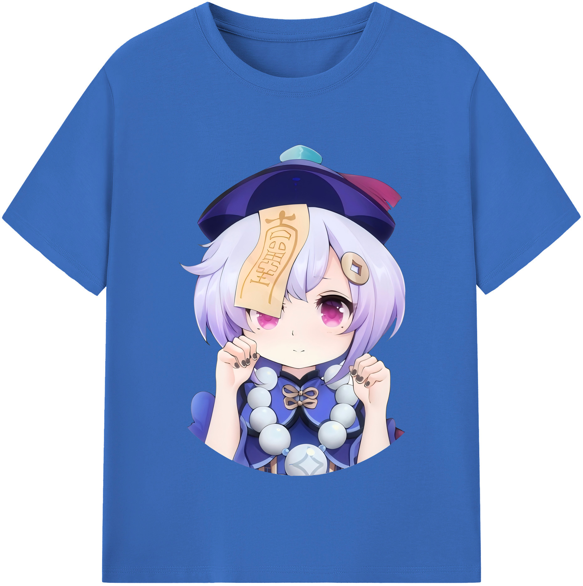 げんし神 七七 なな  genshin Nana 綿100％半袖Tシャツ（フロントプリント）