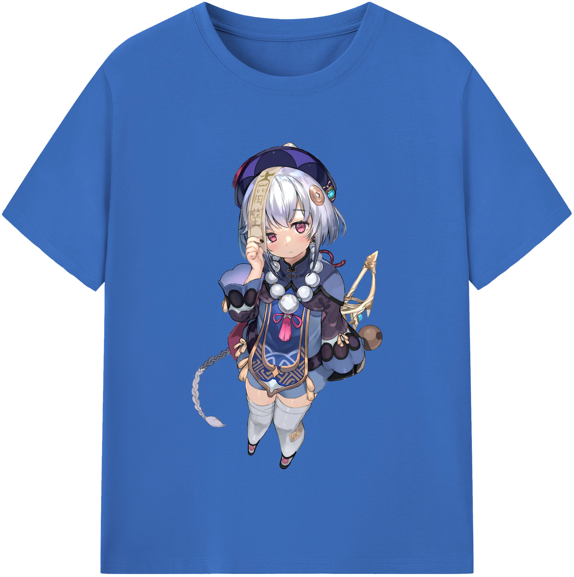 げんし神 七七 なな  genshin Nana 綿100％半袖Tシャツ（フロントプリント）