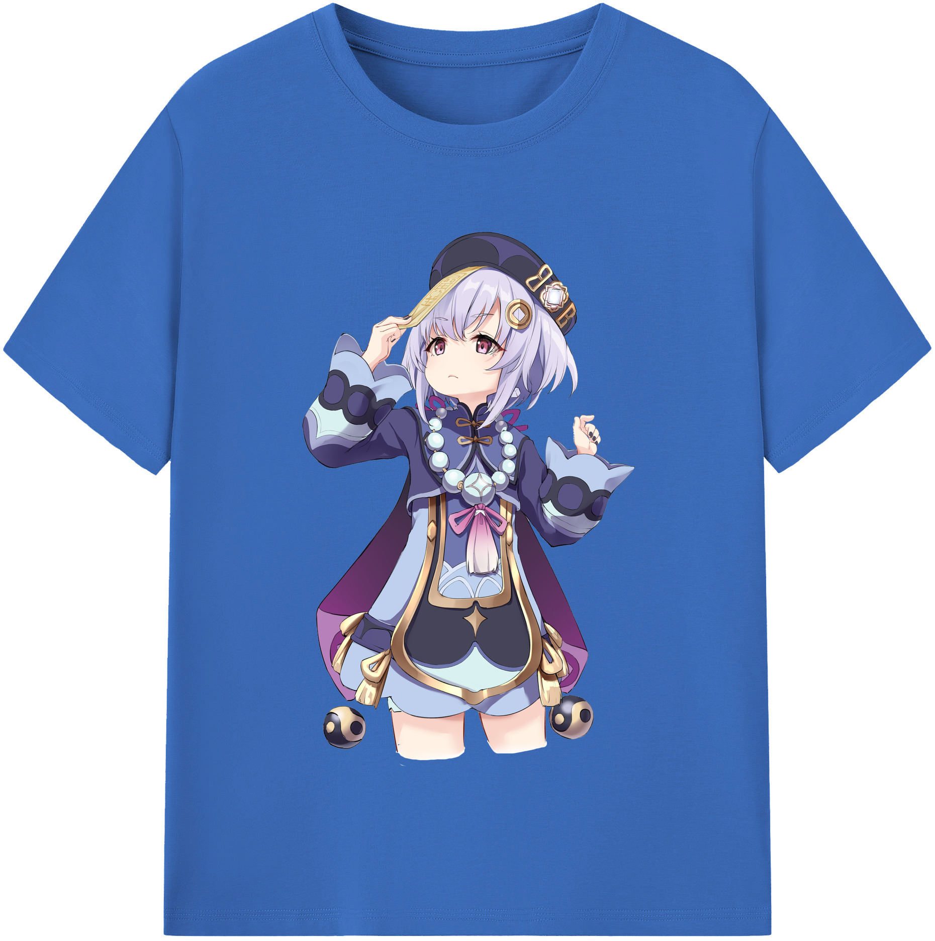 げんし神 七七 なな  genshin Nana 綿100％半袖Tシャツ（フロントプリント）