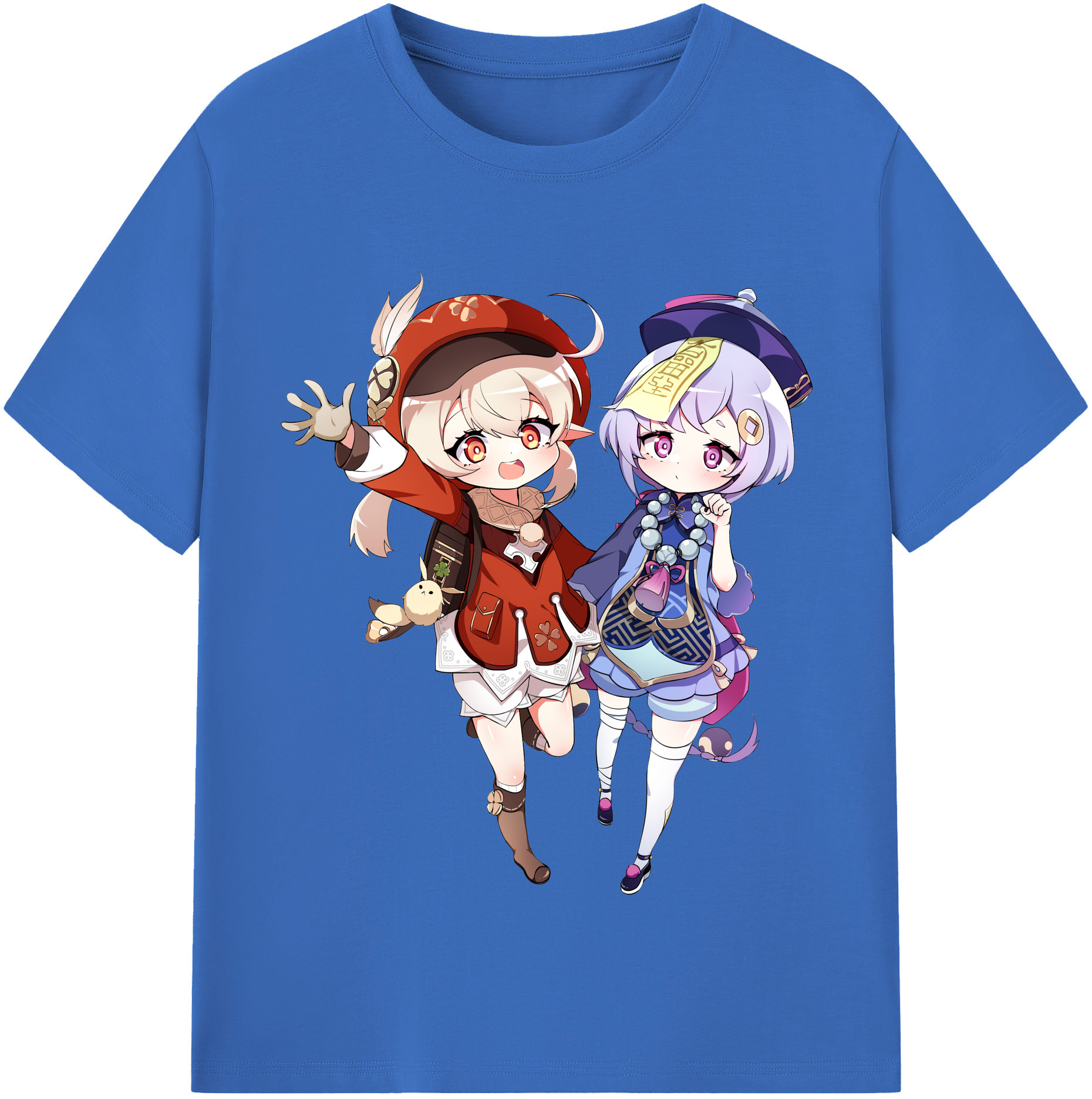 げんし神 七七 なな  genshin Nana 綿100％半袖Tシャツ（フロントプリント）