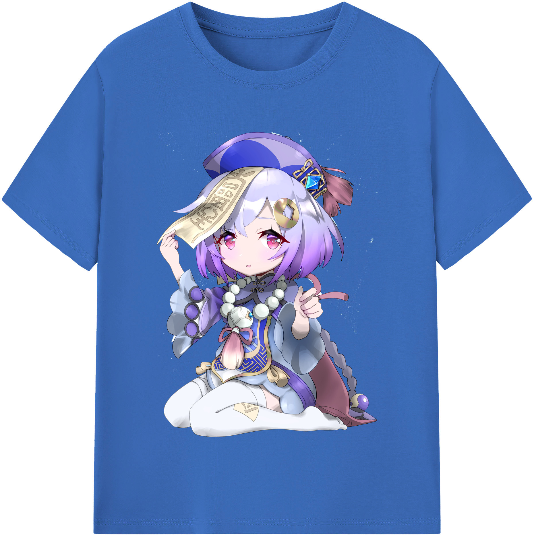 げんし神 七七 なな  genshin Nana 綿100％半袖Tシャツ（フロントプリント）