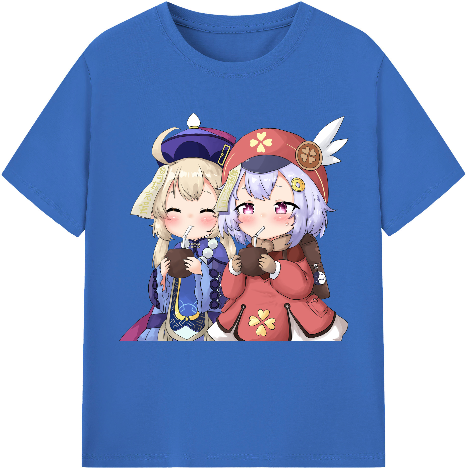 げんし神 七七 なな  genshin Nana 綿100％半袖Tシャツ（フロントプリント）