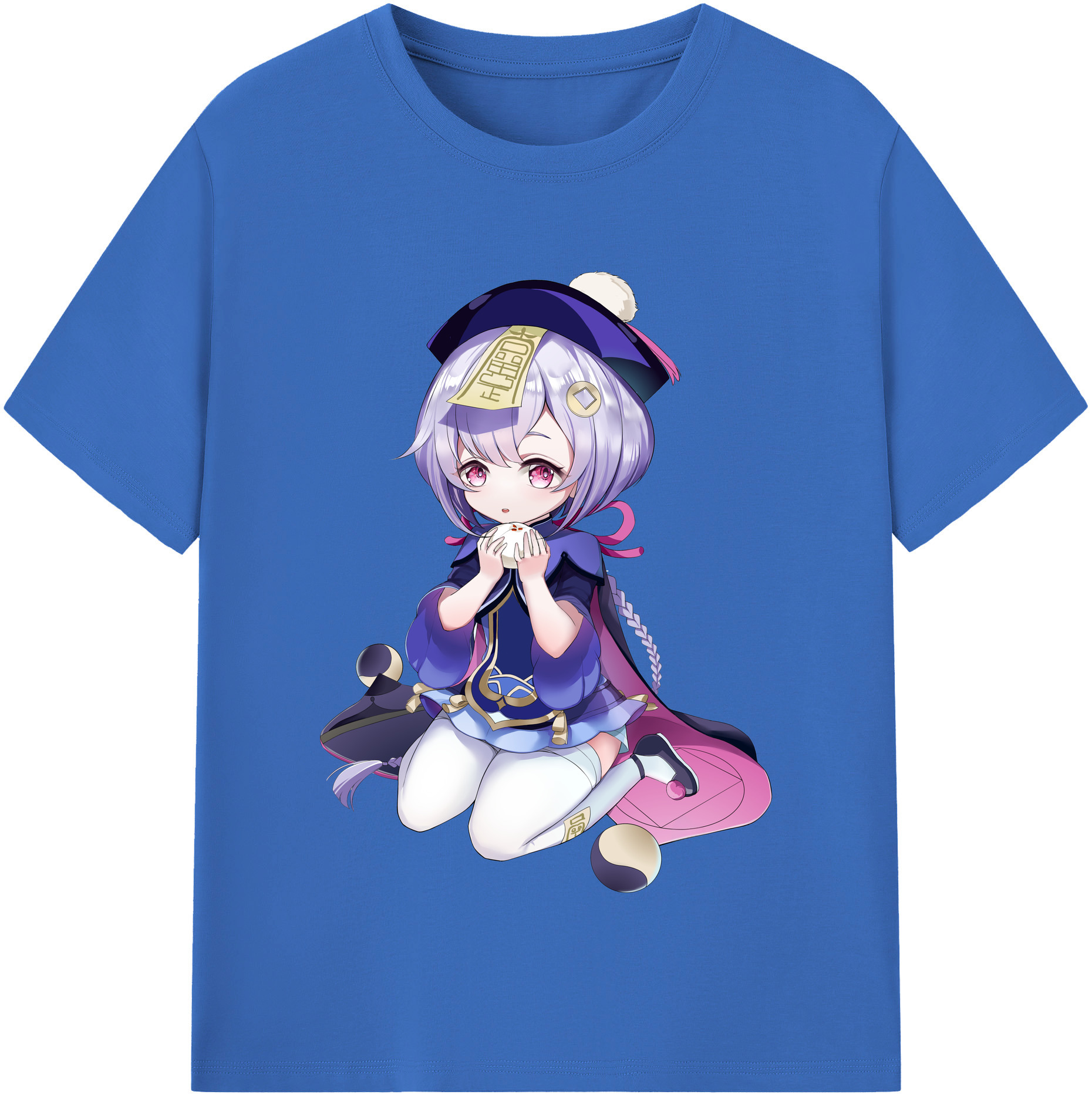 げんし神 七七 なな  genshin Nana 綿100％半袖Tシャツ（フロントプリント）