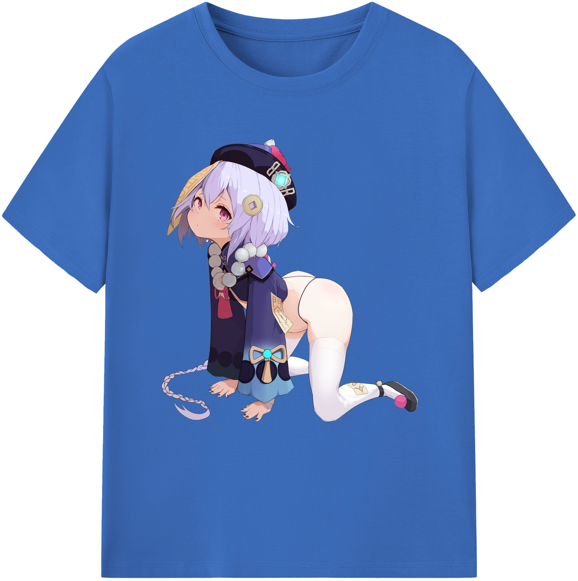 げんし神 七七 なな  genshin Nana 綿100％半袖Tシャツ（フロントプリント）