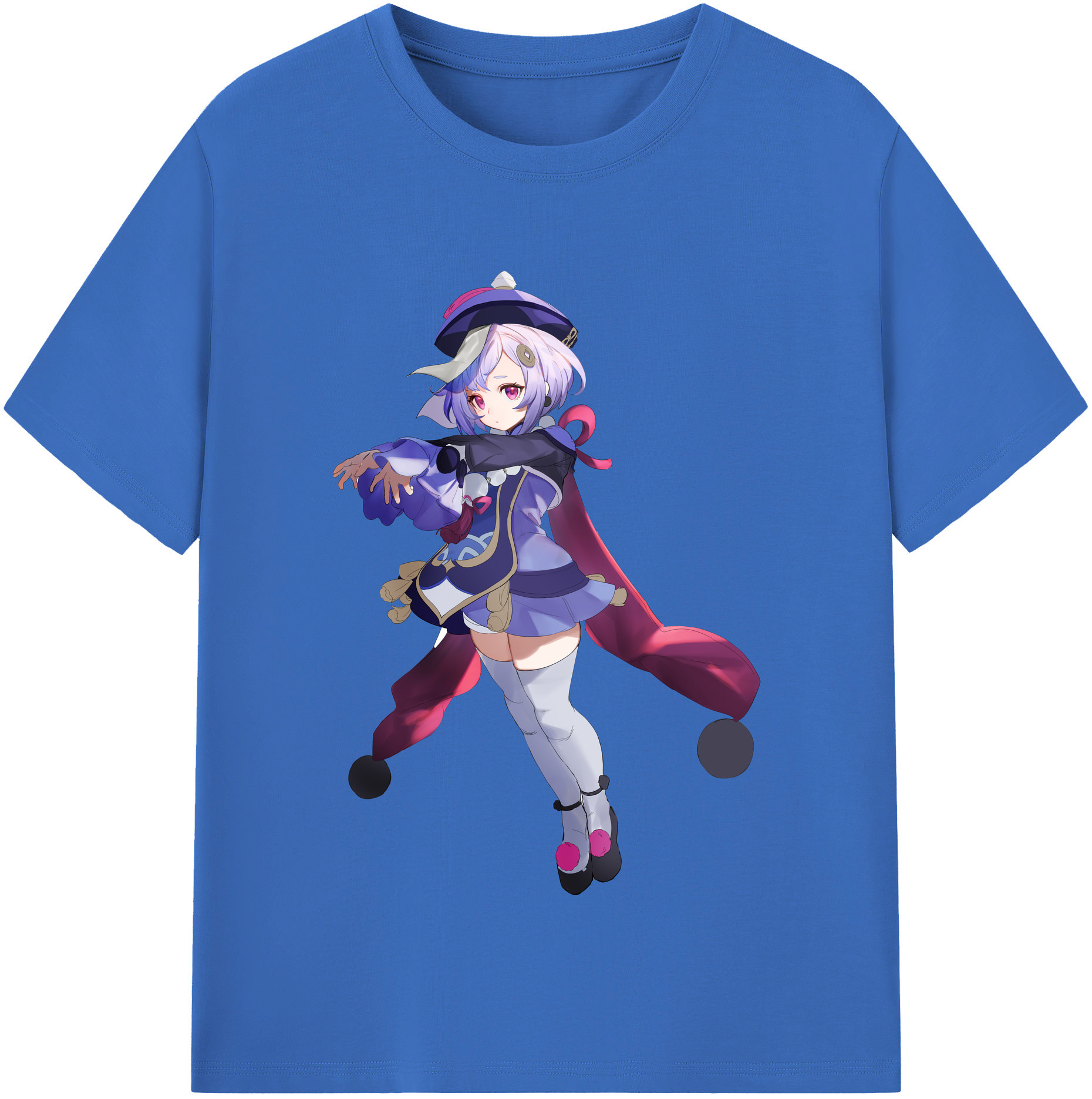 げんし神 七七 なな  genshin Nana 綿100％半袖Tシャツ（フロントプリント）