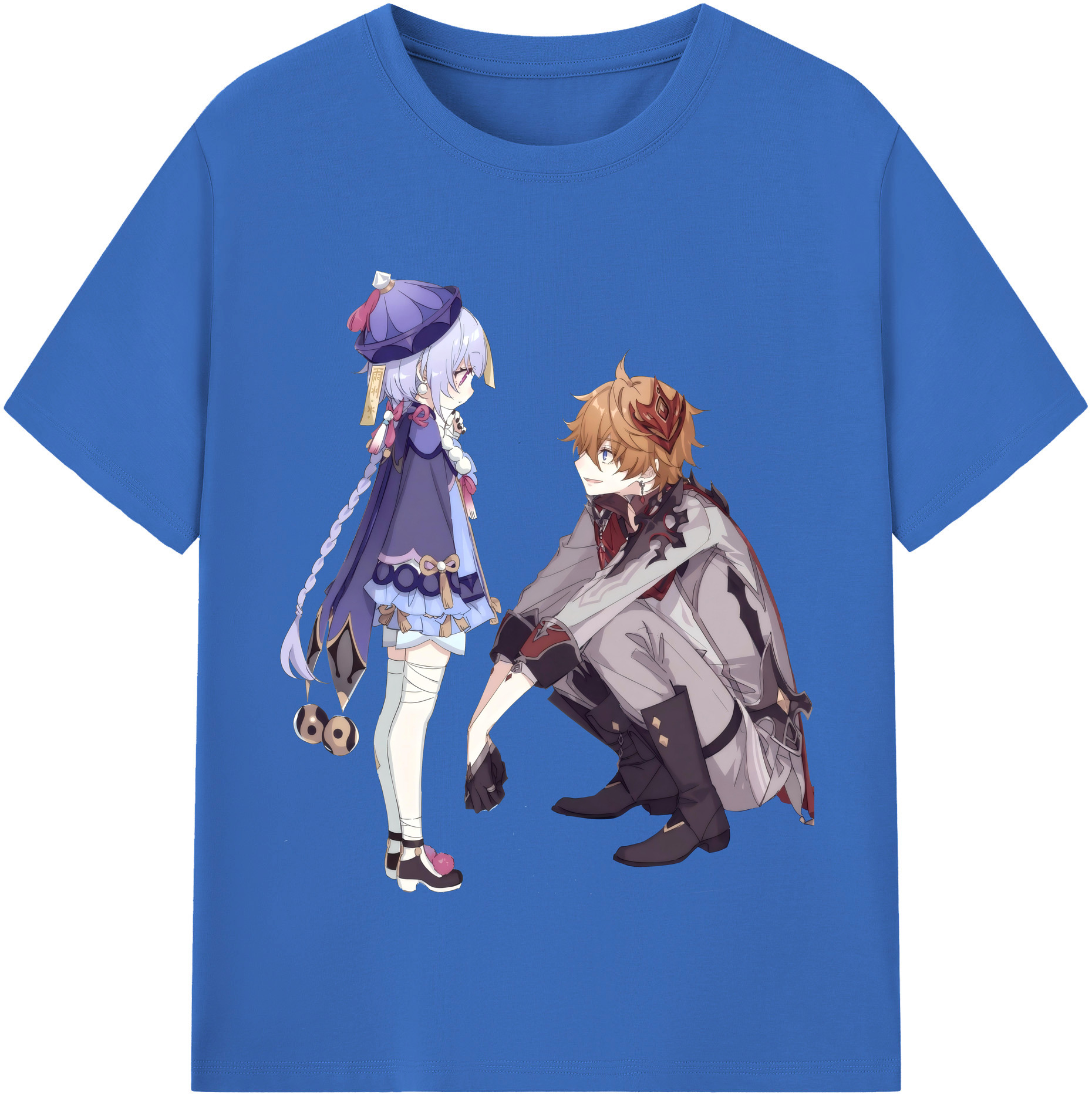 げんし神 七七 なな  genshin Nana 綿100％半袖Tシャツ（フロントプリント）