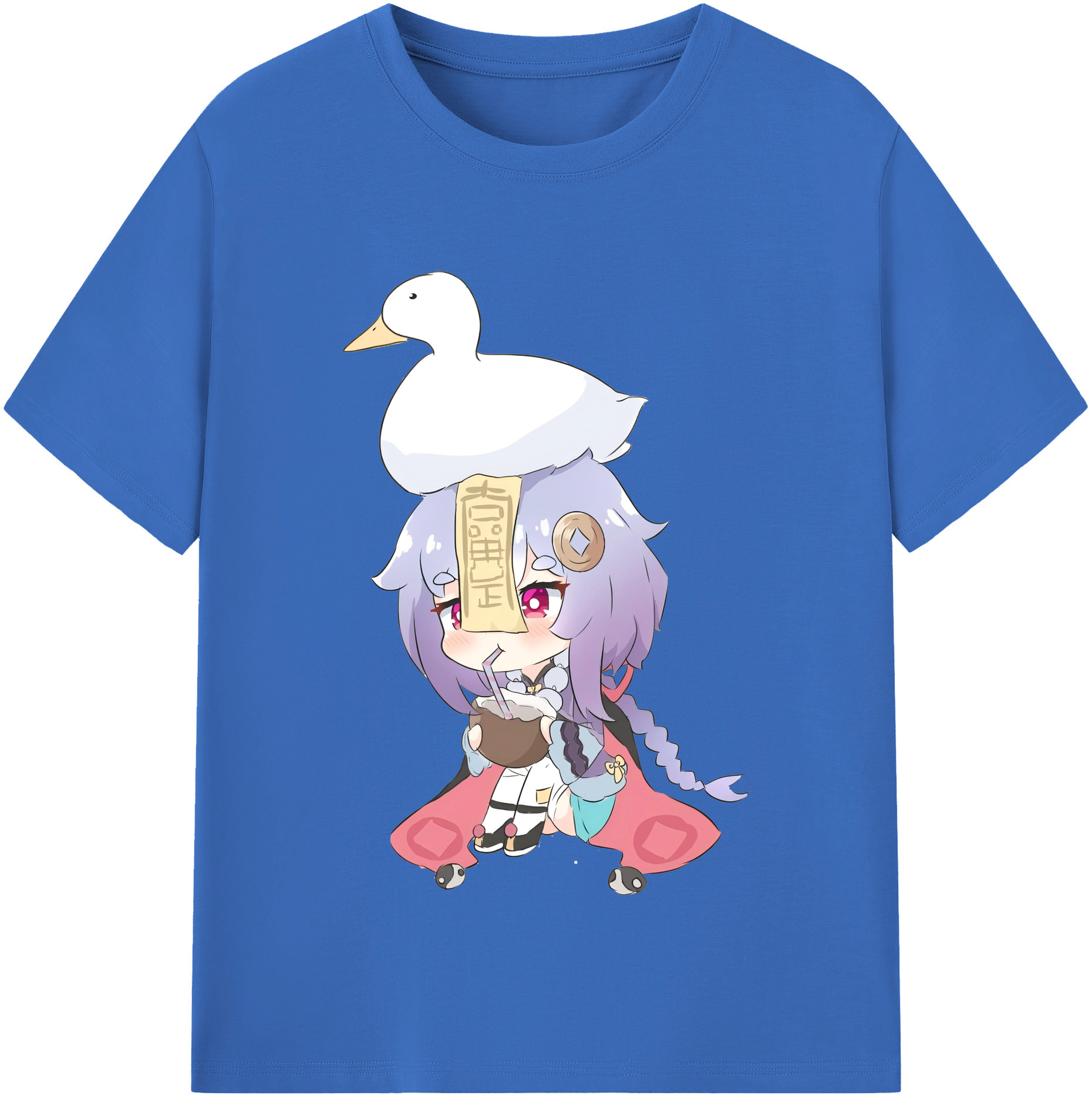 げんし神 七七 なな  genshin Nana 綿100％半袖Tシャツ（フロントプリント）