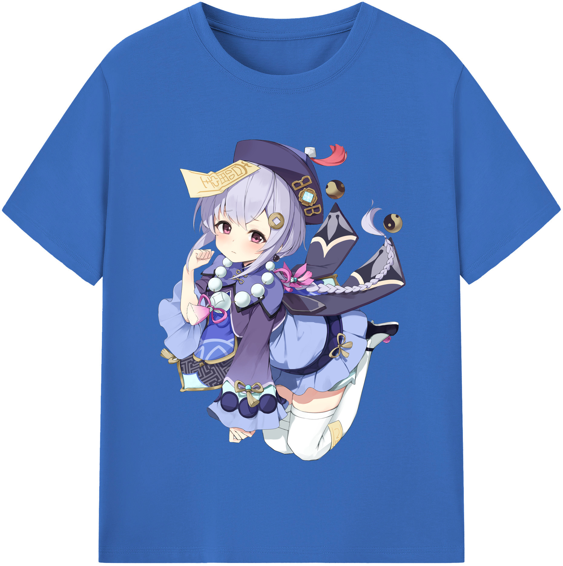 げんし神 七七 なな  genshin Nana 綿100％半袖Tシャツ（フロントプリント）