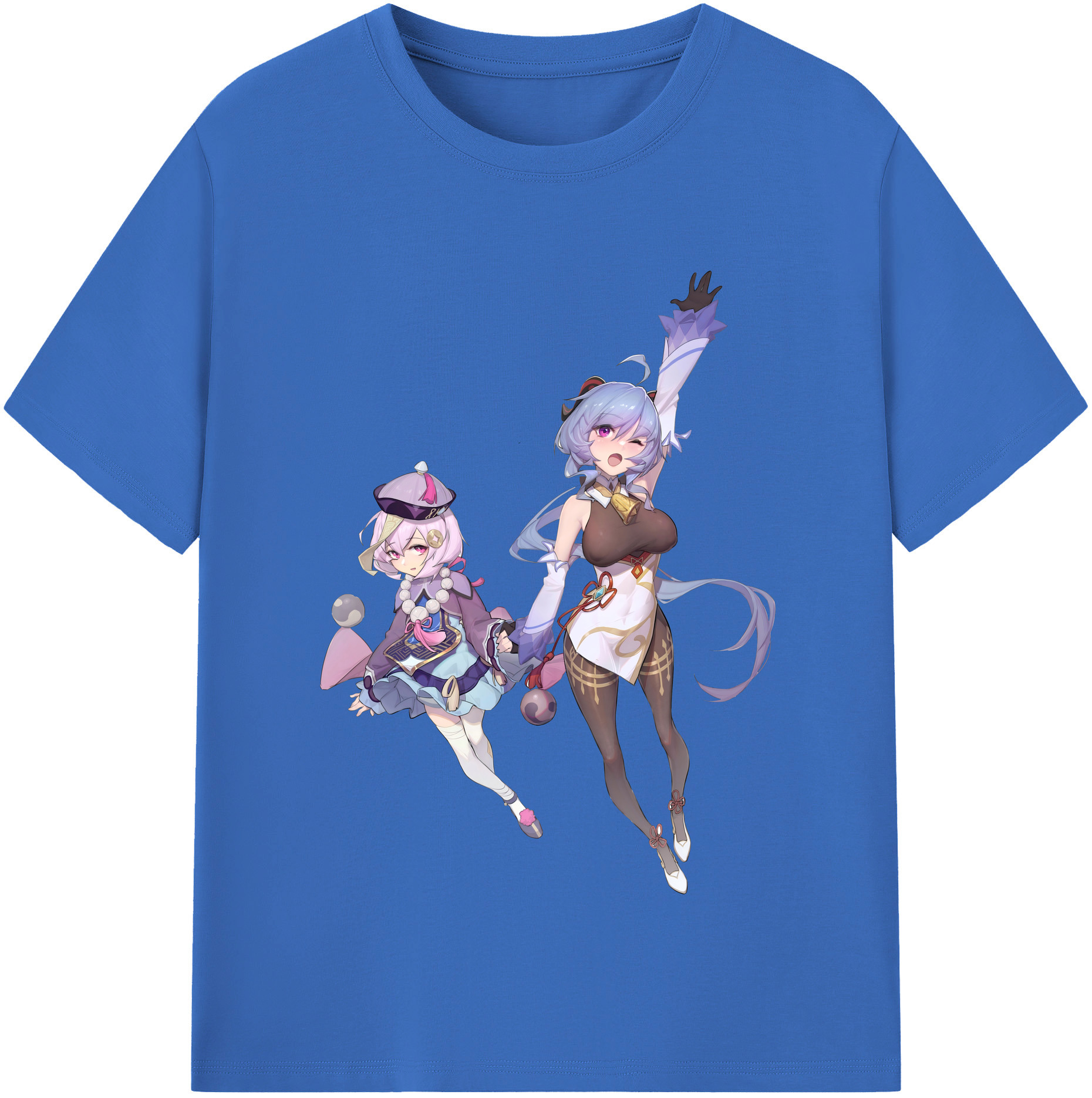 げんし神 七七 なな  genshin Nana 綿100％半袖Tシャツ（フロントプリント）