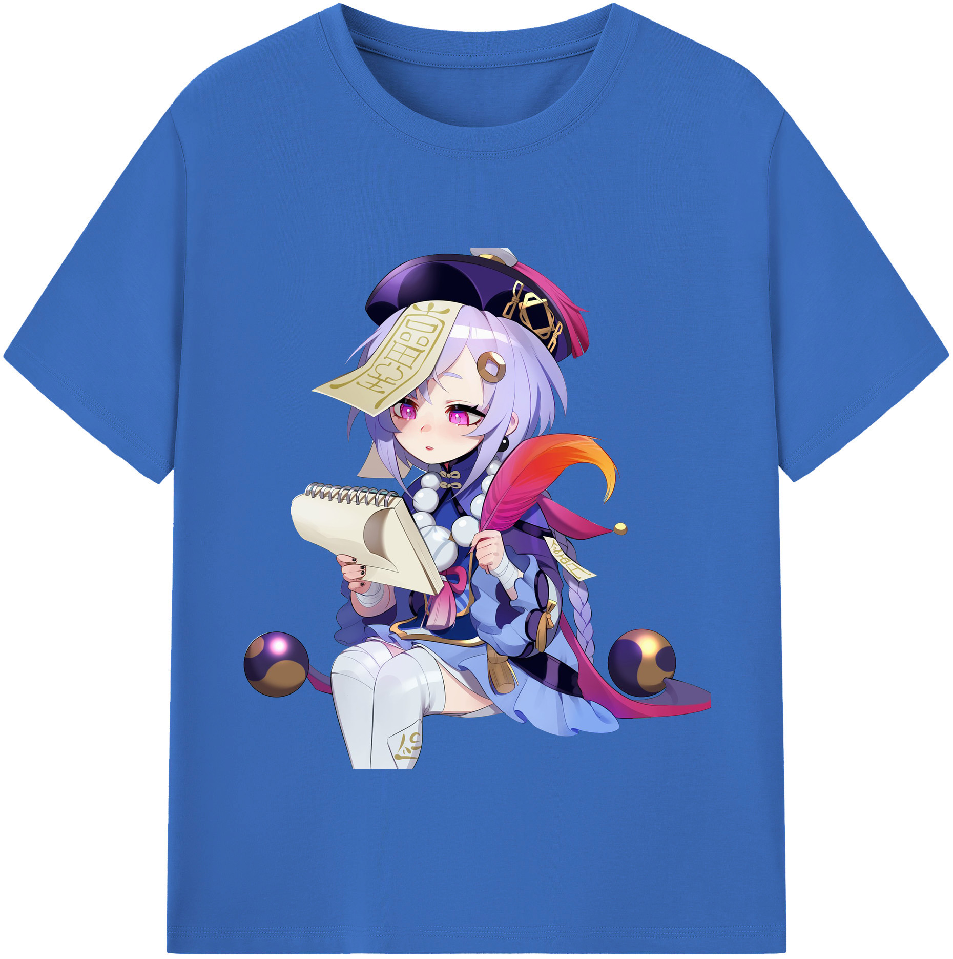 げんし神 七七 なな  genshin Nana 綿100％半袖Tシャツ（フロントプリント）