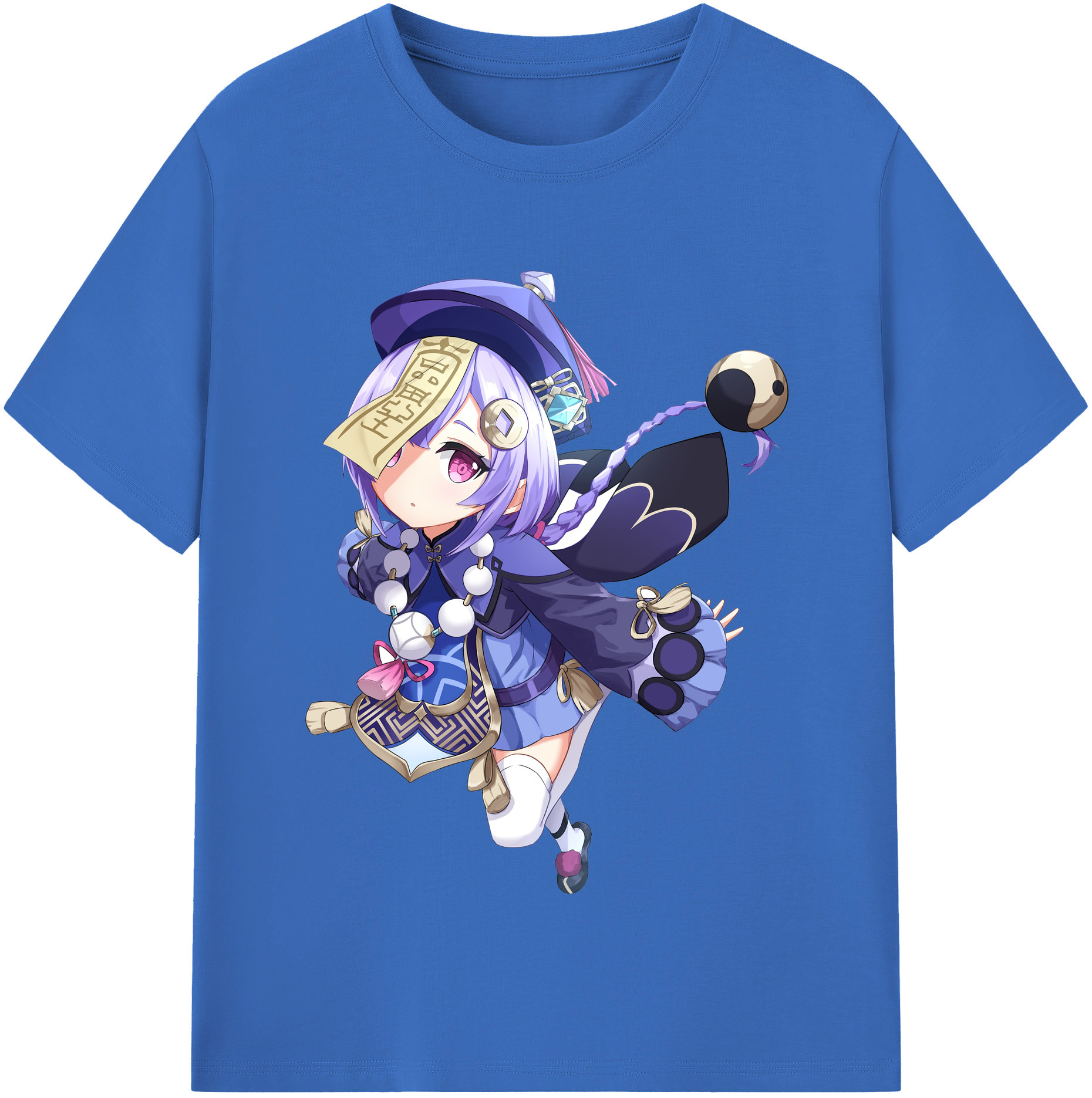 げんし神 七七 なな  genshin Nana 綿100％半袖Tシャツ（フロントプリント）