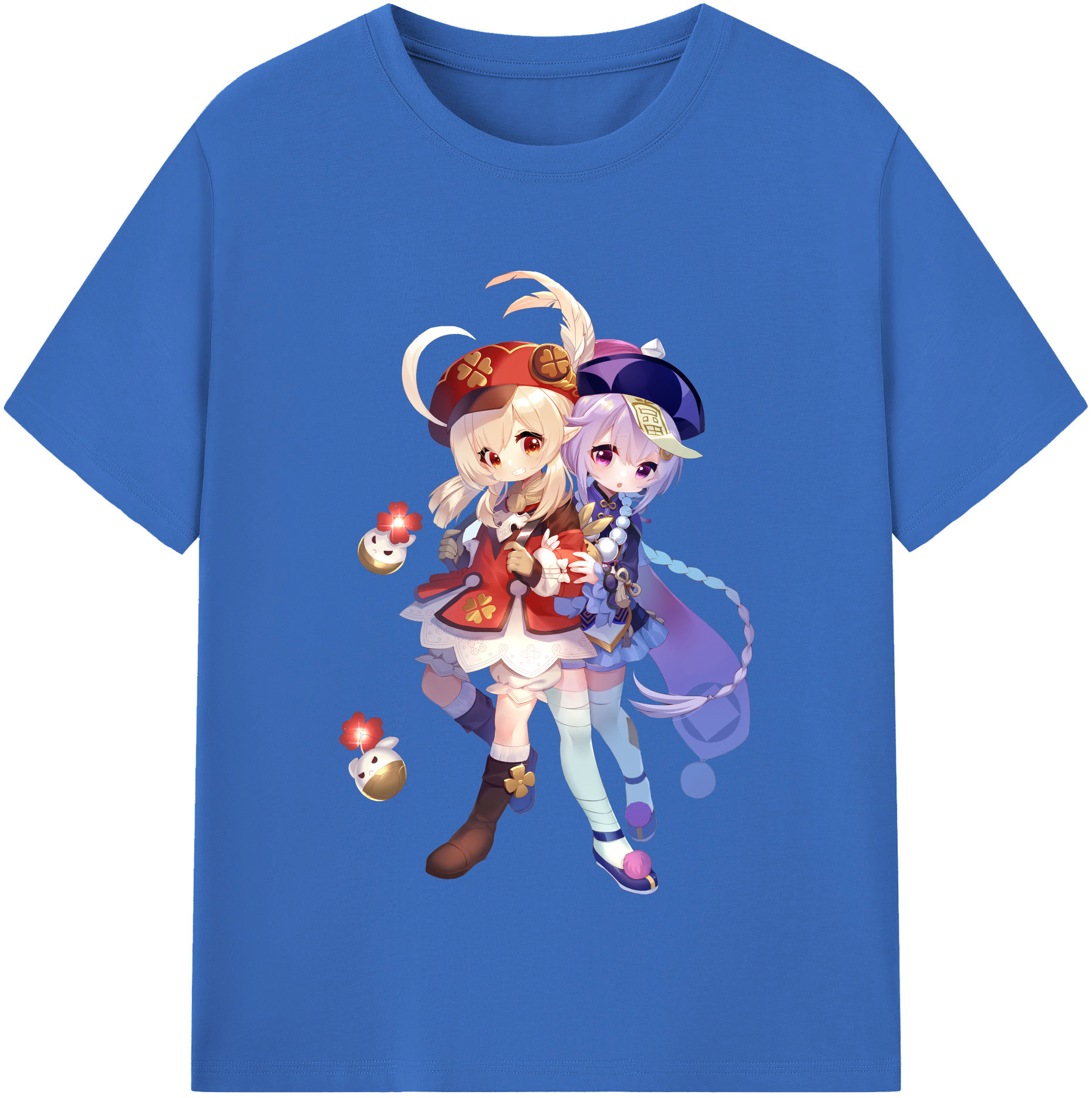 げんし神 七七 なな  genshin Nana 綿100％半袖Tシャツ（フロントプリント）