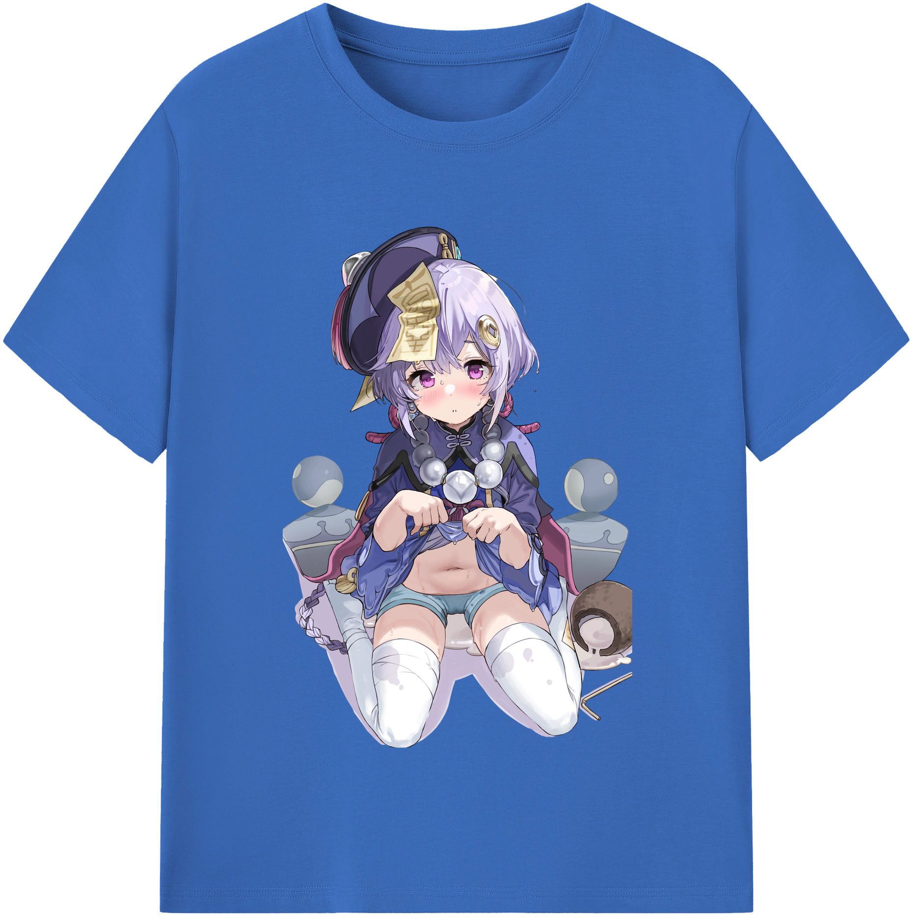 げんし神 七七 なな  genshin Nana 綿100％半袖Tシャツ（フロントプリント）