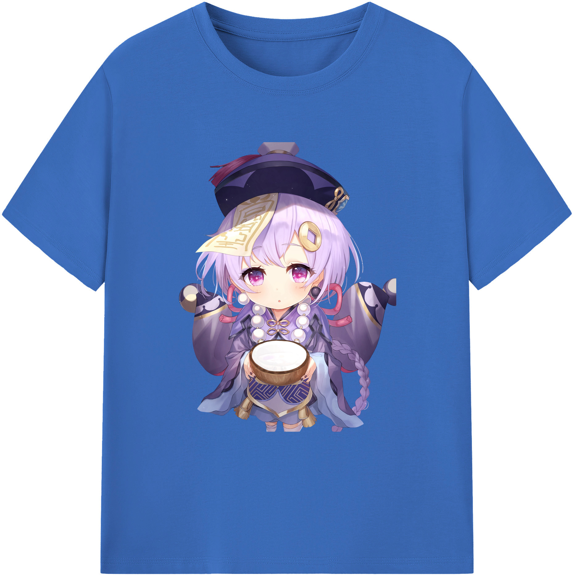 げんし神 七七 なな  genshin Nana 綿100％半袖Tシャツ（フロントプリント）