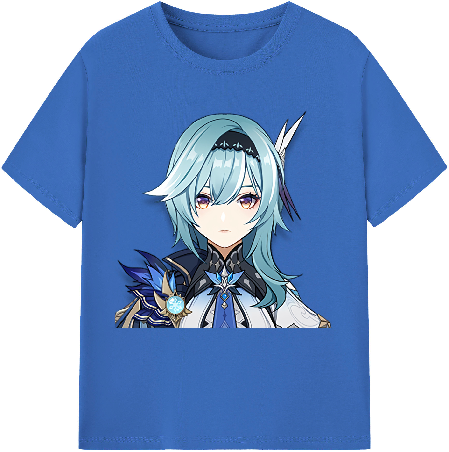 げんし神 优菈 ゆうら genshin Yūra 綿100％半袖Tシャツ（フロントプリント）