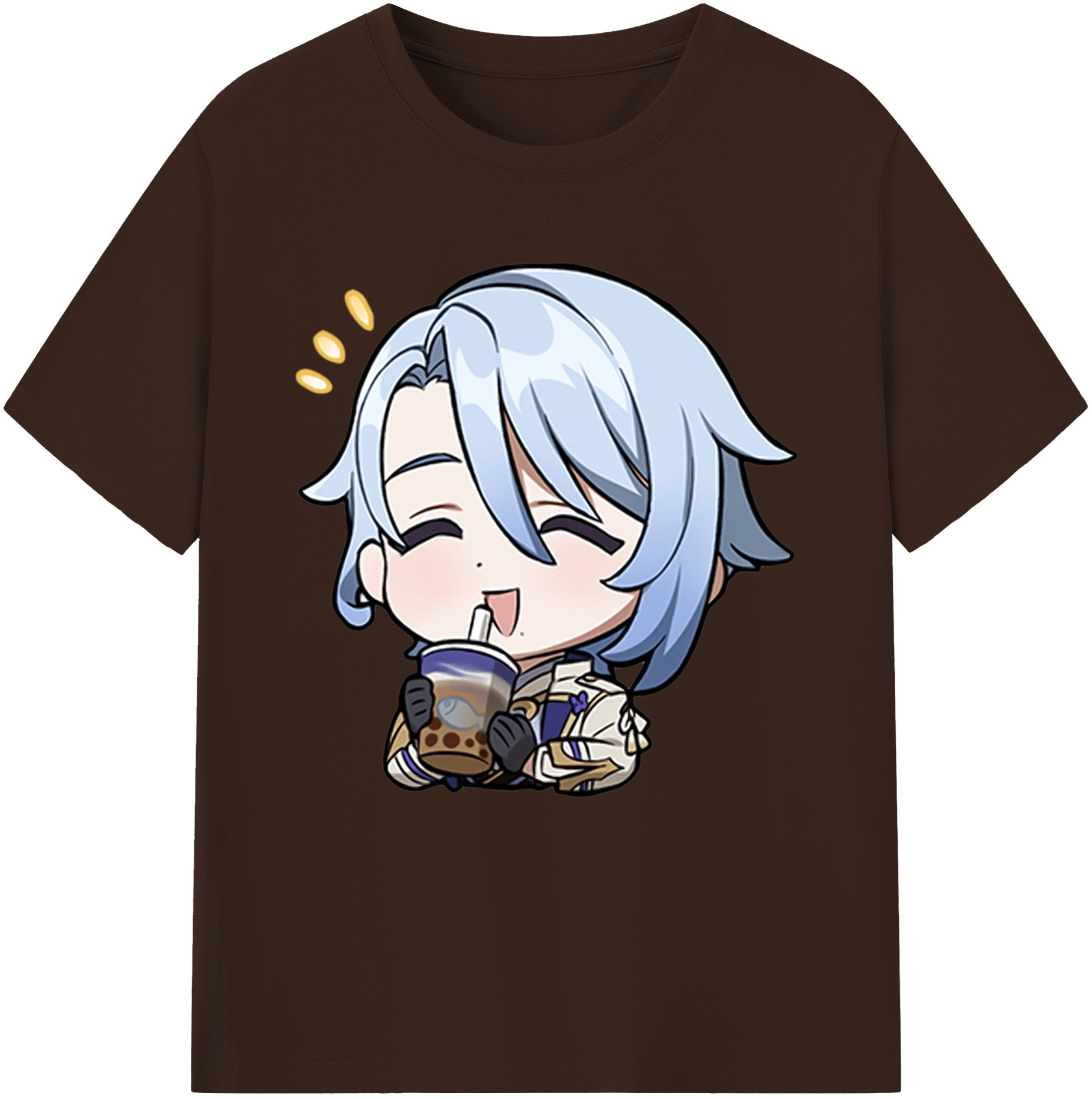 げんし神 神里綾人 かみさとあやと genshin Kamisato Ayato 綿100％半袖Tシャツ（フロントプリント）