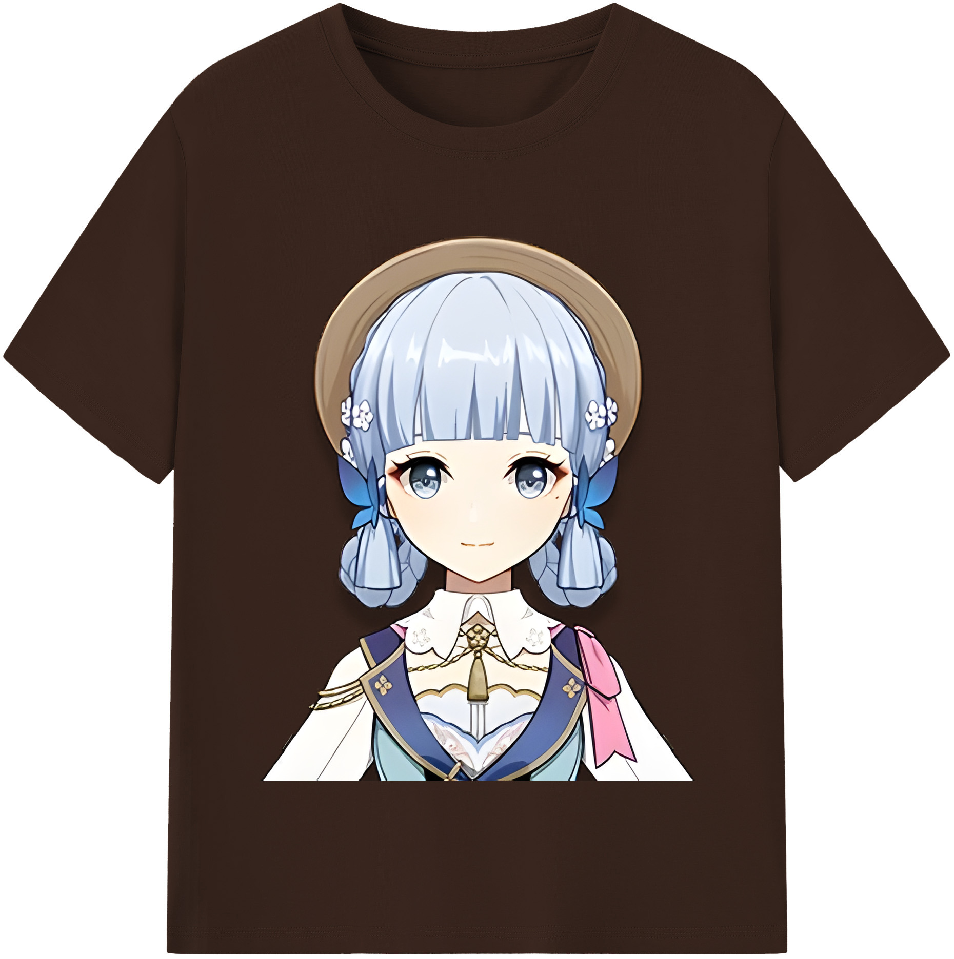 げんし神 神里綾華 神宮寺レン genshin Kamimiya Ren 綿100％半袖Tシャツ（フロントプリント）