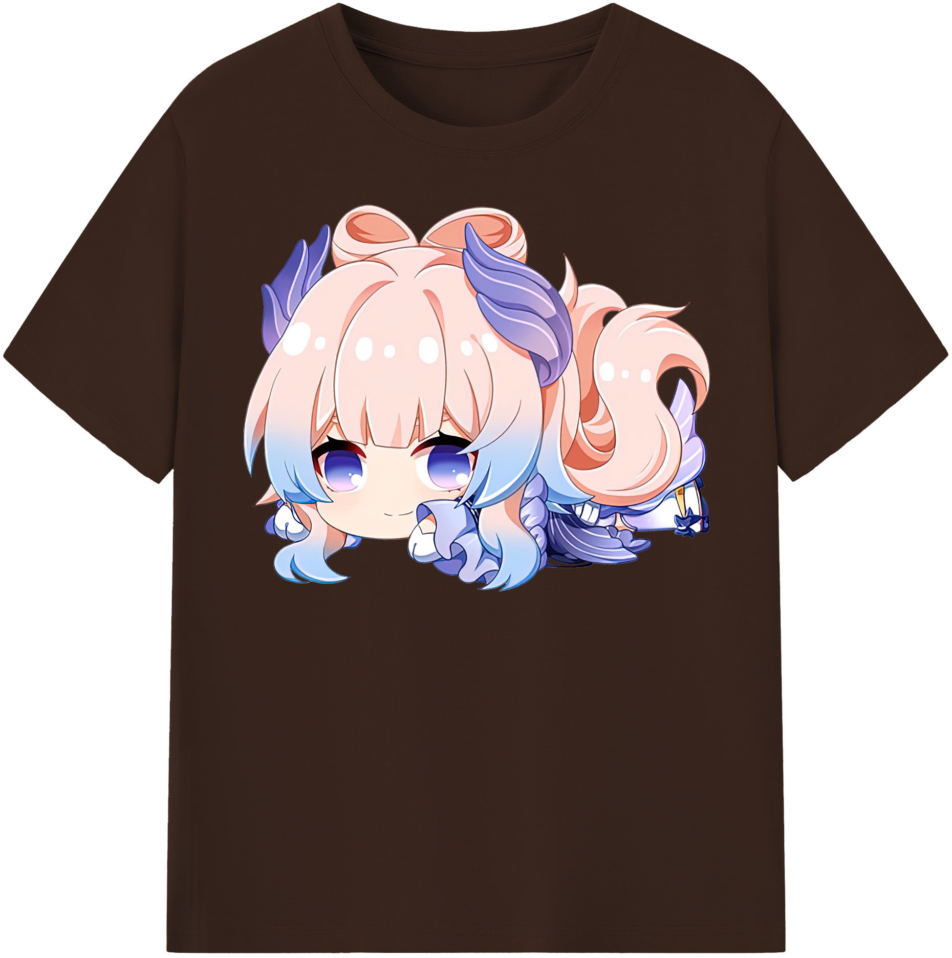 げんし神 珊瑚宮心海 サンゴノミヤ・ココミ genshin Sangonomiya Kokomi 綿100％半袖Tシャツ（フロントプリント）