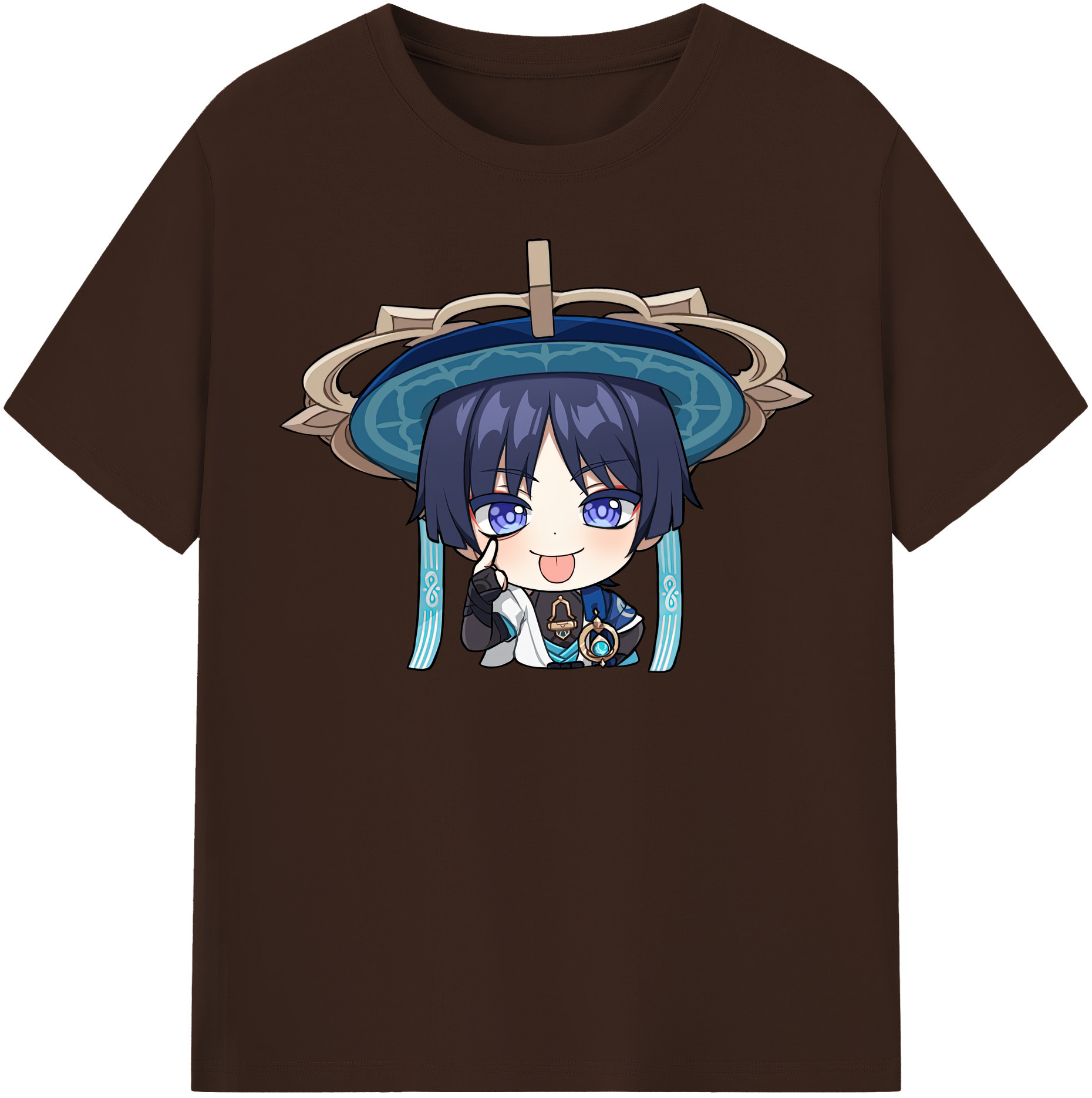 げんし神 さんペい genshin Sanpei 綿100％半袖Tシャツ（フロントプリント）