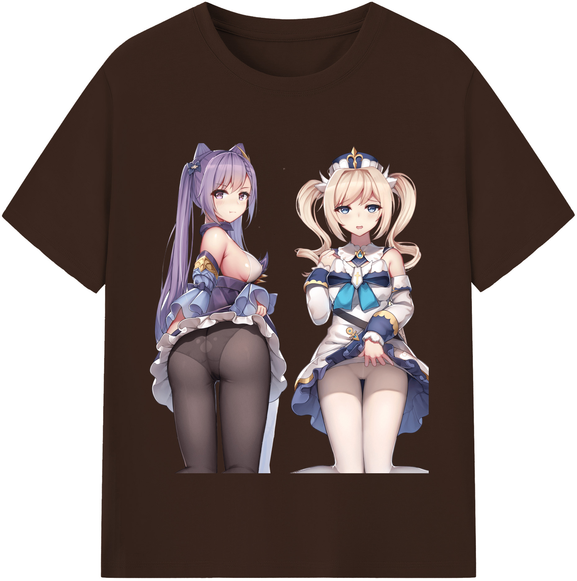 げんし神 刻晴 こくせい genshin Kokusei 綿100％半袖Tシャツ（フロントプリント）