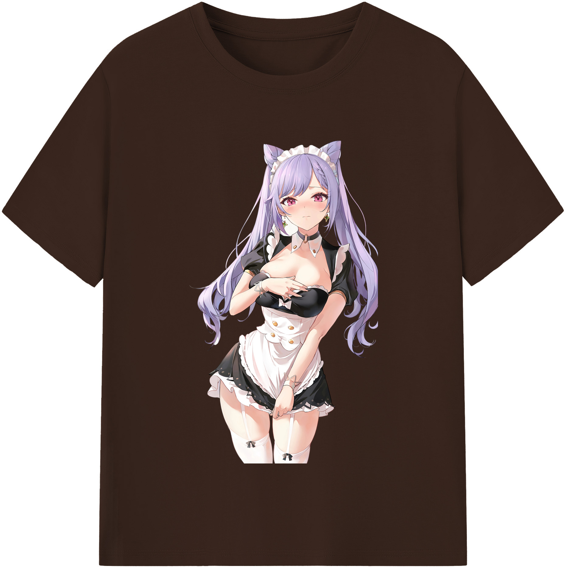 げんし神 刻晴 こくせい genshin Kokusei 綿100％半袖Tシャツ（フロントプリント）