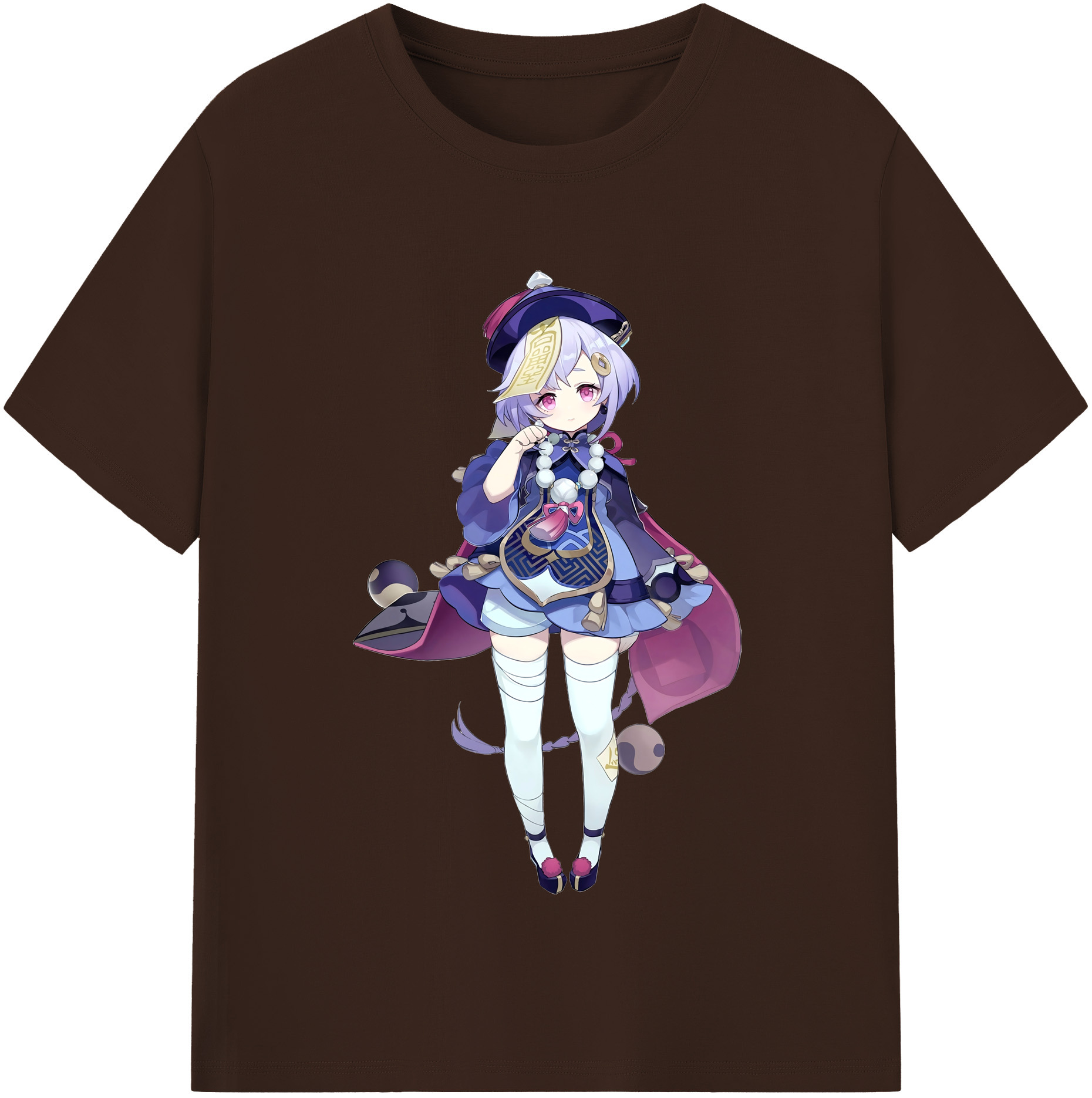 げんし神 七七 なな  genshin Nana 綿100％半袖Tシャツ（フロントプリント）