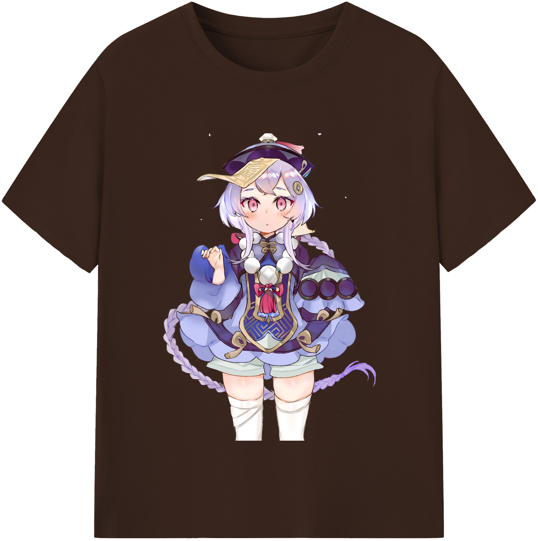 げんし神 七七 なな  genshin Nana 綿100％半袖Tシャツ（フロントプリント）
