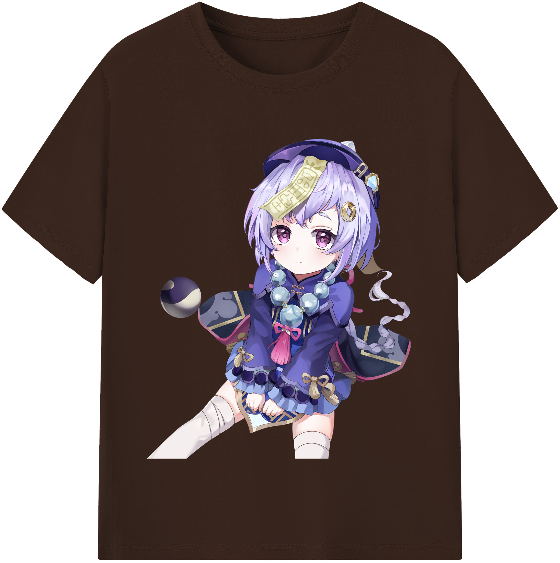 げんし神 七七 なな  genshin Nana 綿100％半袖Tシャツ（フロントプリント）