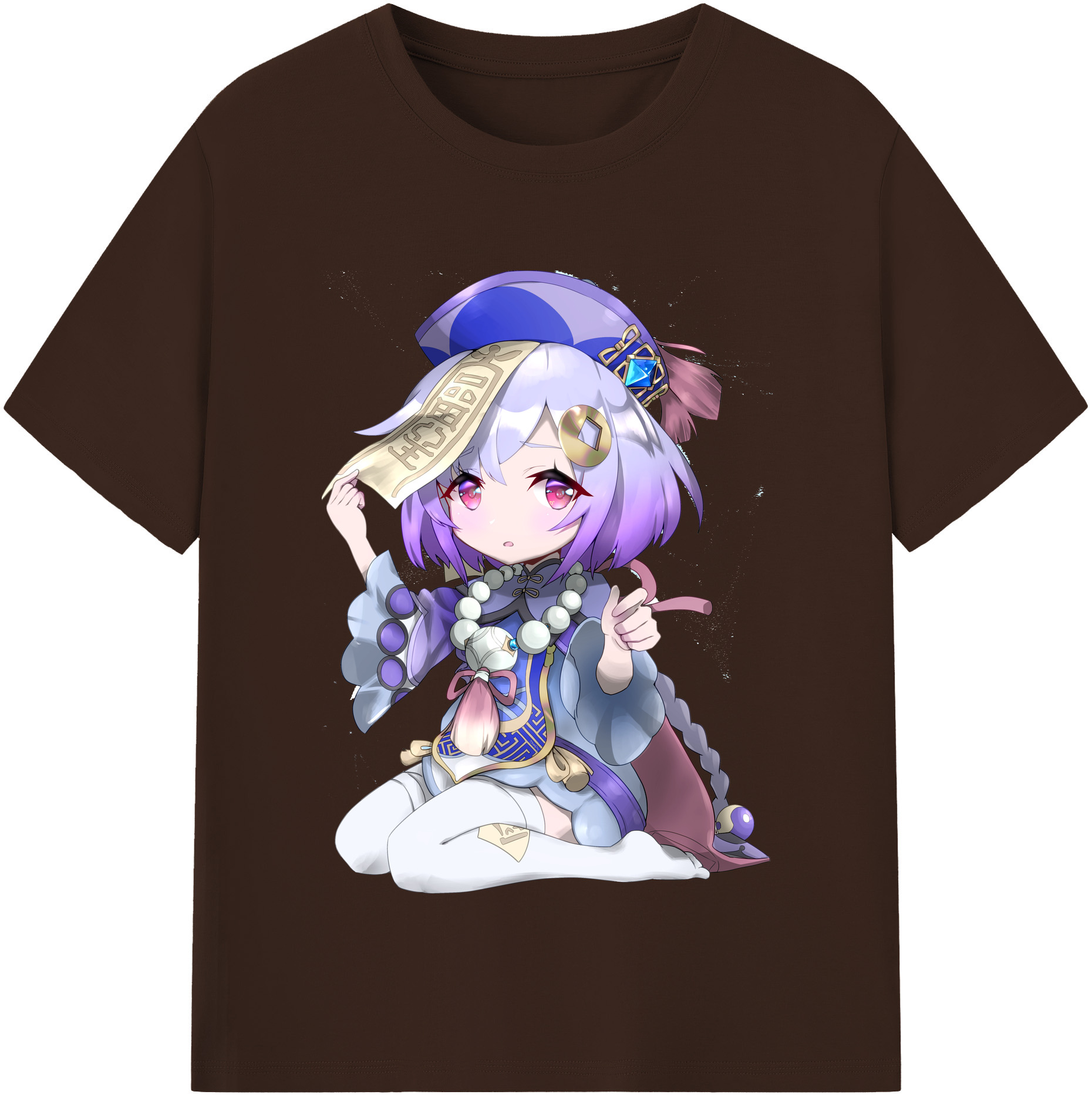 げんし神 七七 なな  genshin Nana 綿100％半袖Tシャツ（フロントプリント）
