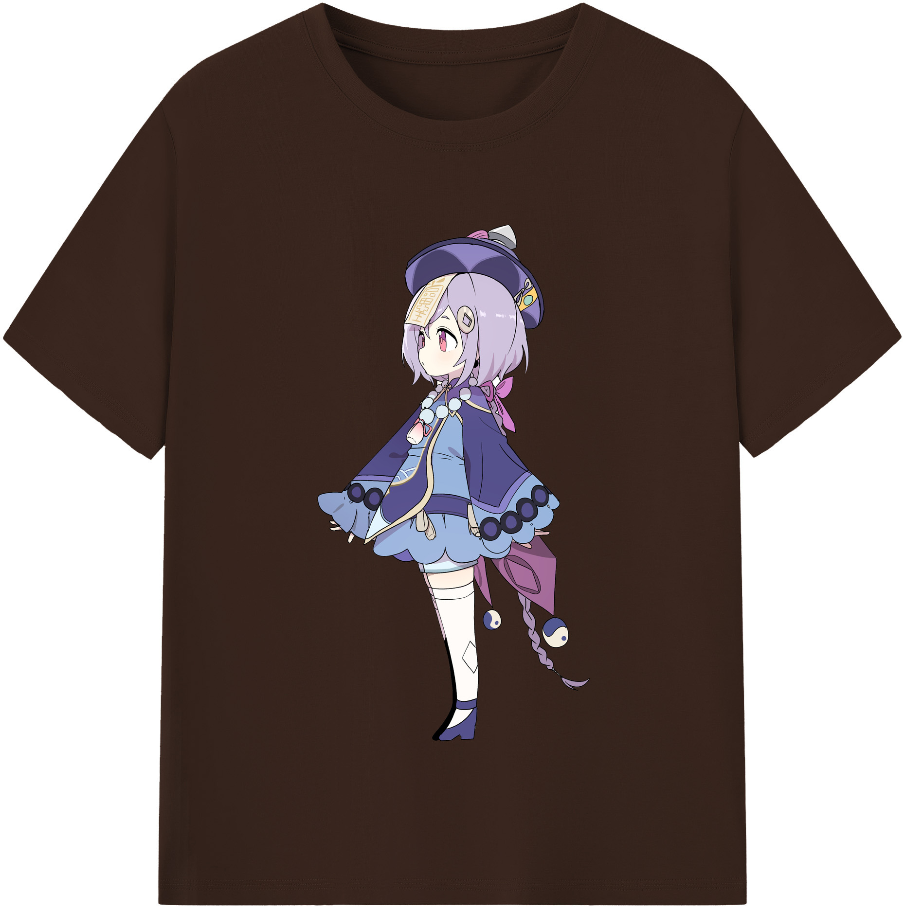 げんし神 七七 なな  genshin Nana 綿100％半袖Tシャツ（フロントプリント）