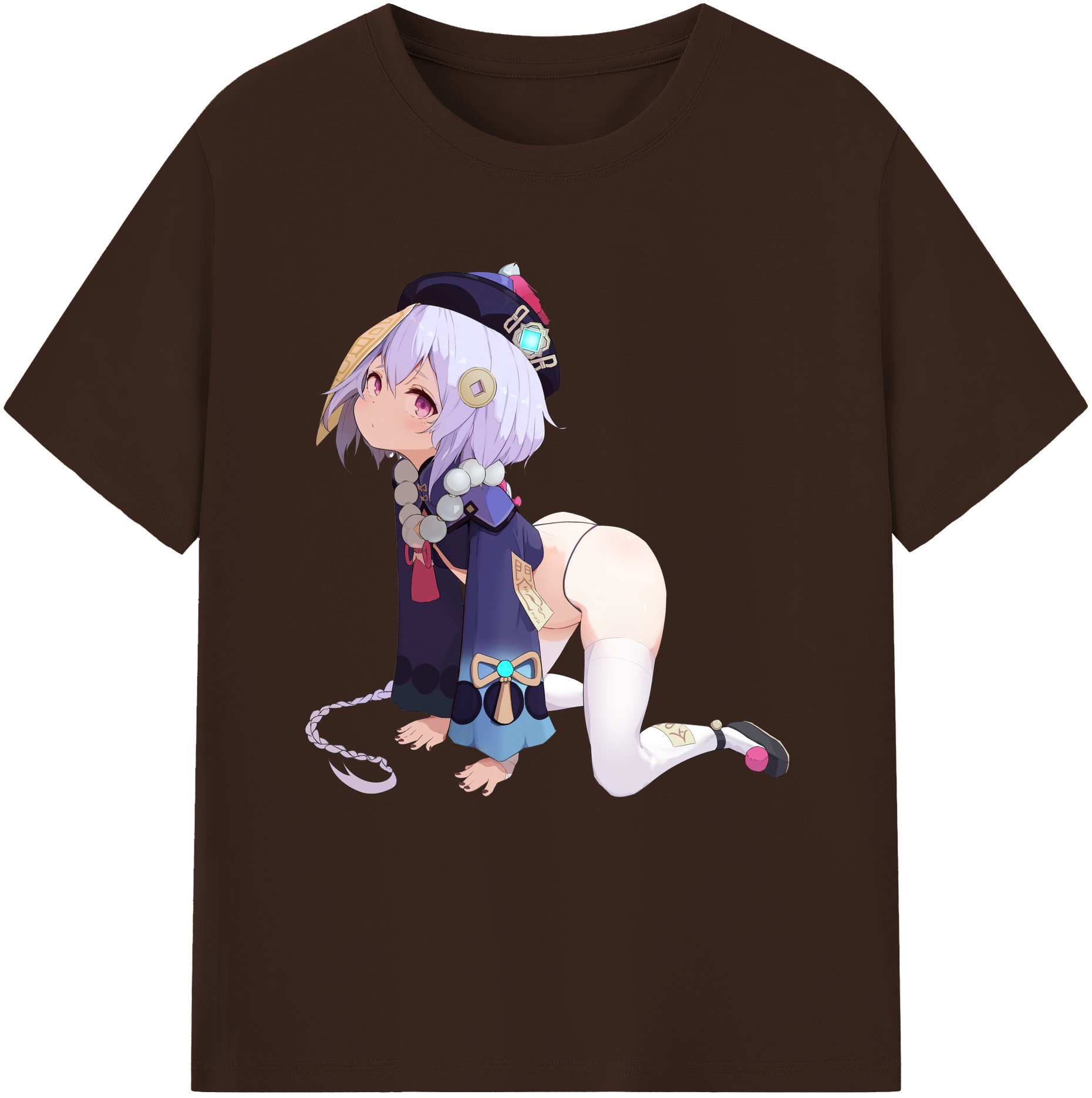 げんし神 七七 なな  genshin Nana 綿100％半袖Tシャツ（フロントプリント）