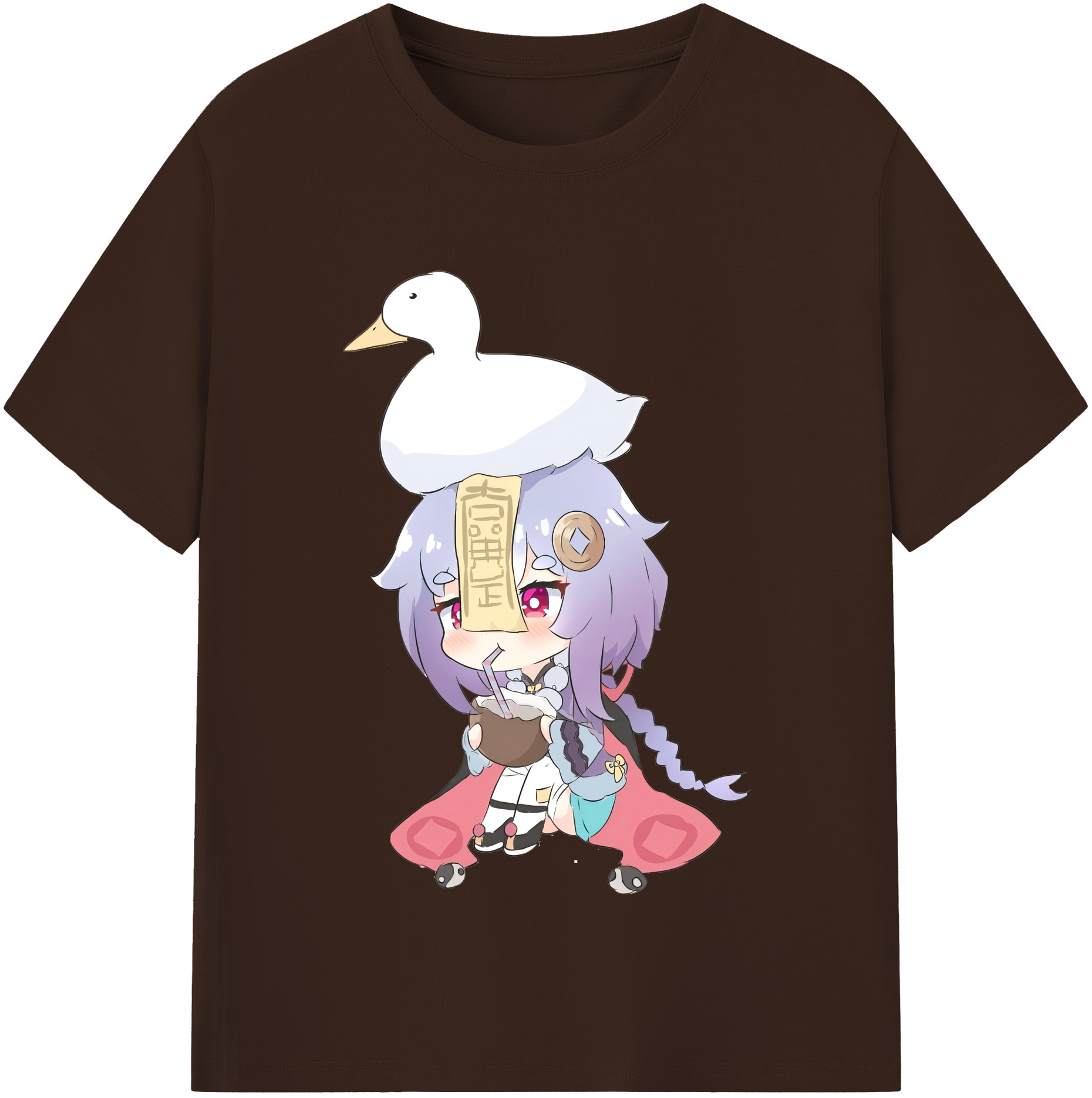 げんし神 七七 なな  genshin Nana 綿100％半袖Tシャツ（フロントプリント）