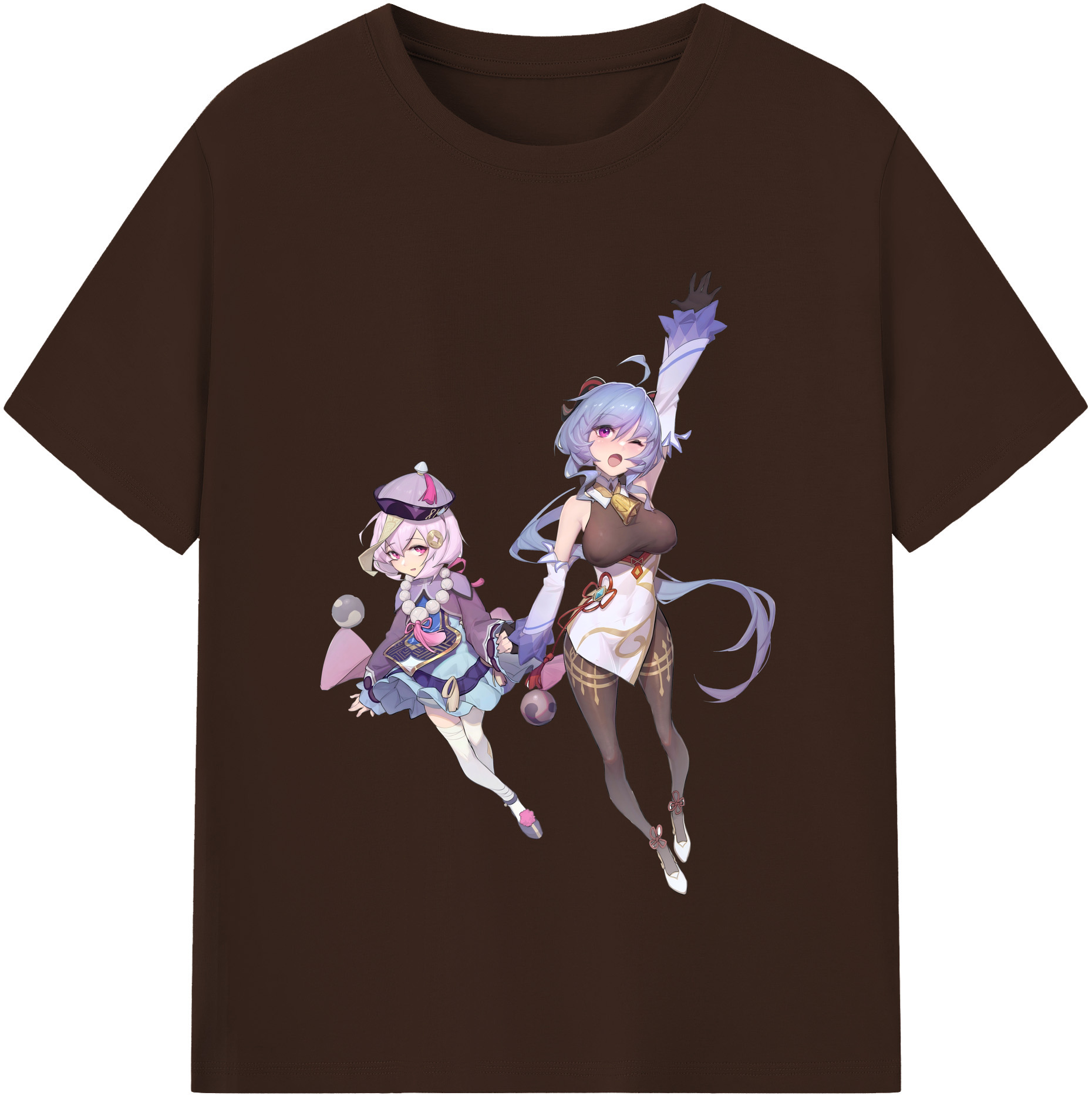 げんし神 七七 なな  genshin Nana 綿100％半袖Tシャツ（フロントプリント）