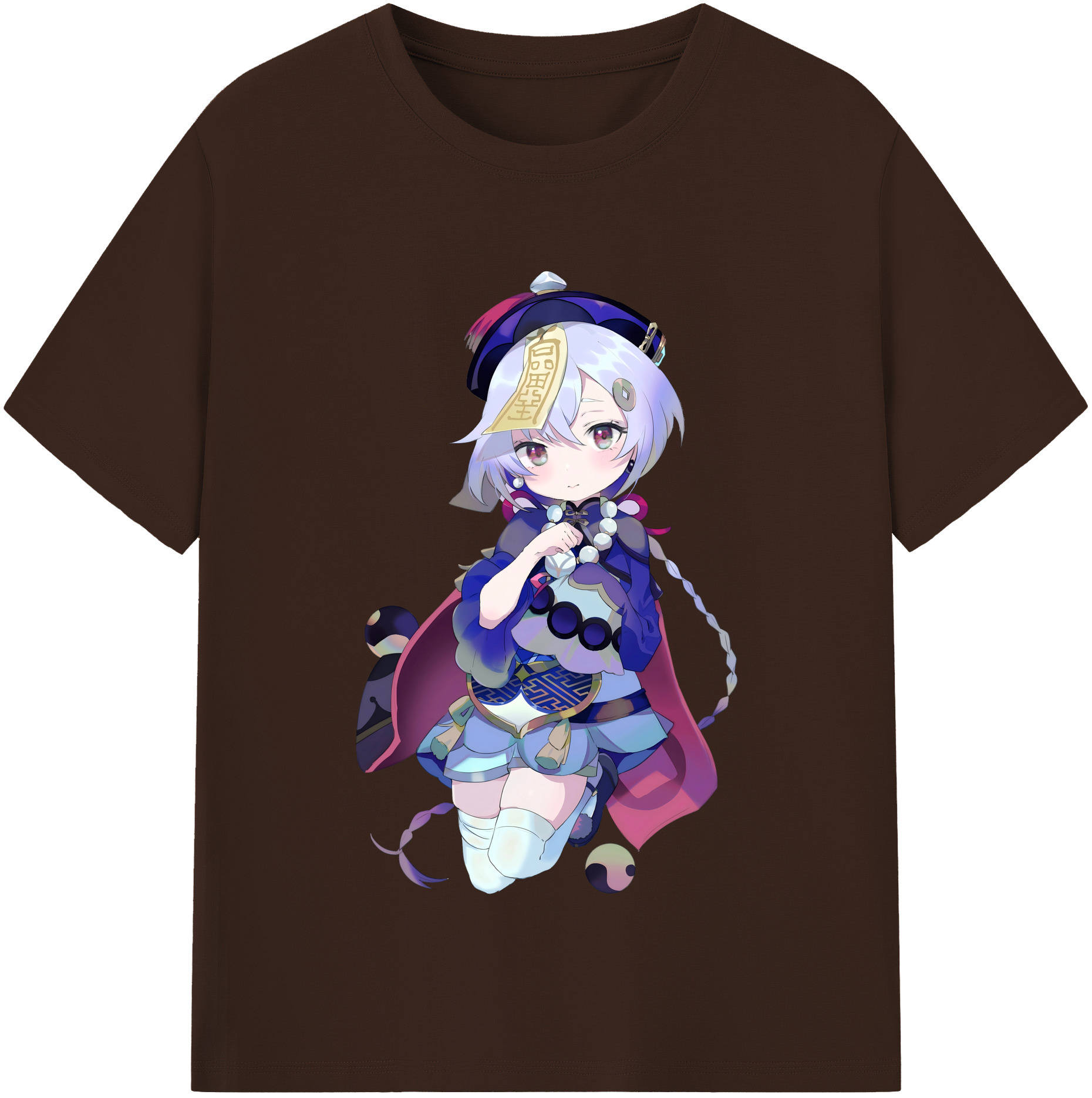 げんし神 七七 なな  genshin Nana 綿100％半袖Tシャツ（フロントプリント）